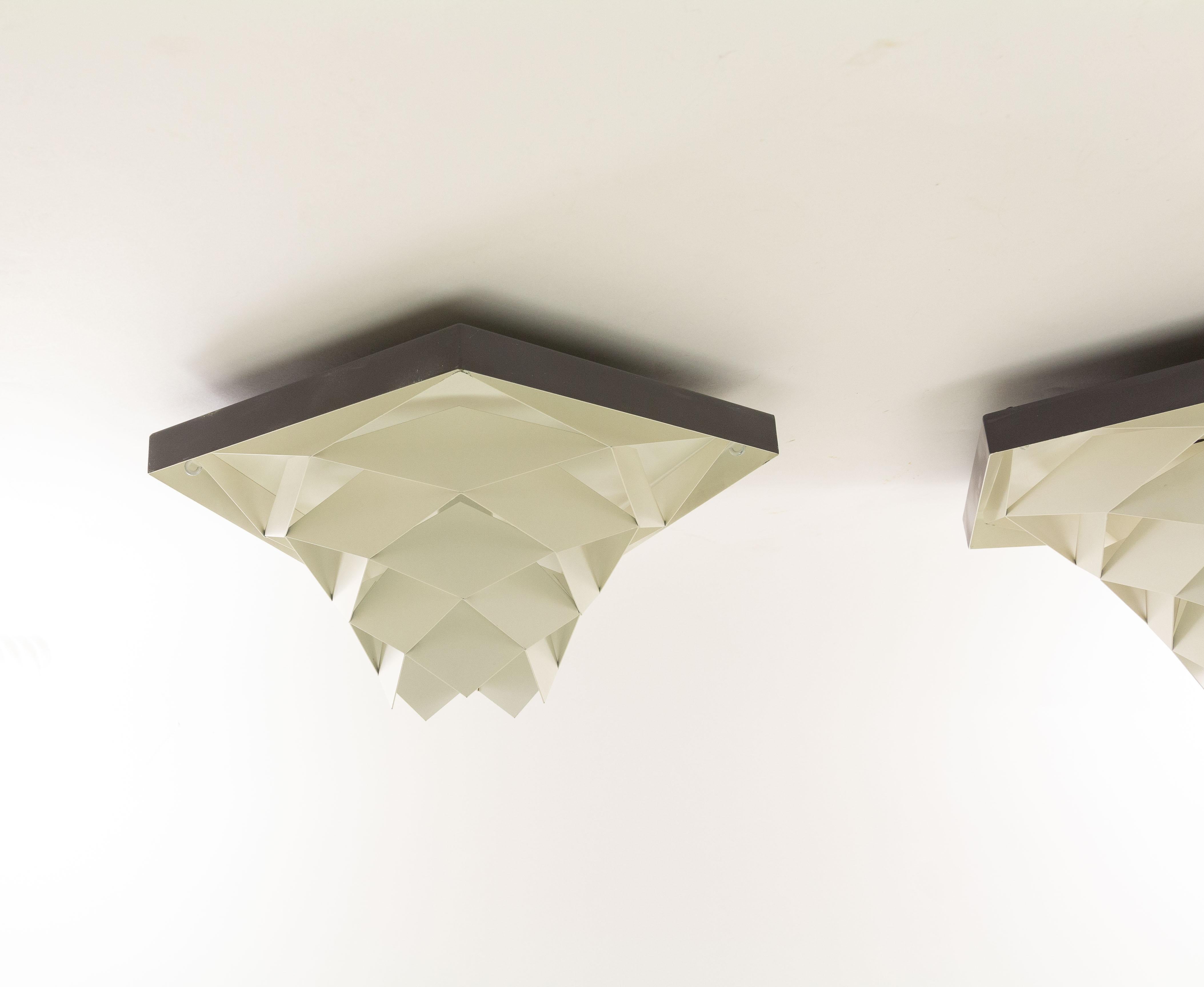 Mid-Century Modern Symfoni Ceiling Lights by Preben Dahl for Hans Følsgaard Belysning, 1960s