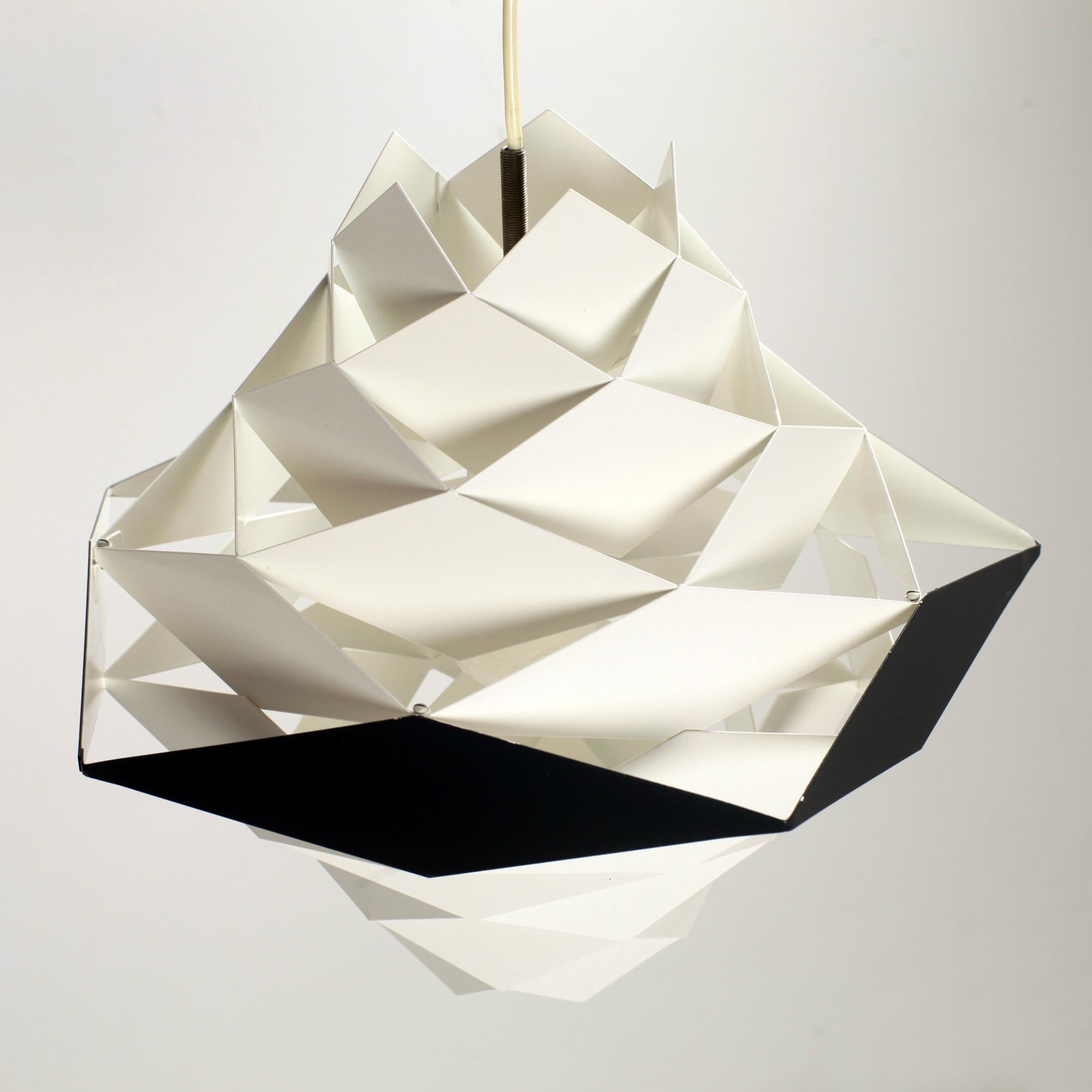 Symfoni Pendant Lamp by Preben Dahl for H Følsgaard Elektro, Denmark, 1960s In Good Condition For Sale In Saint  Ouen, FR