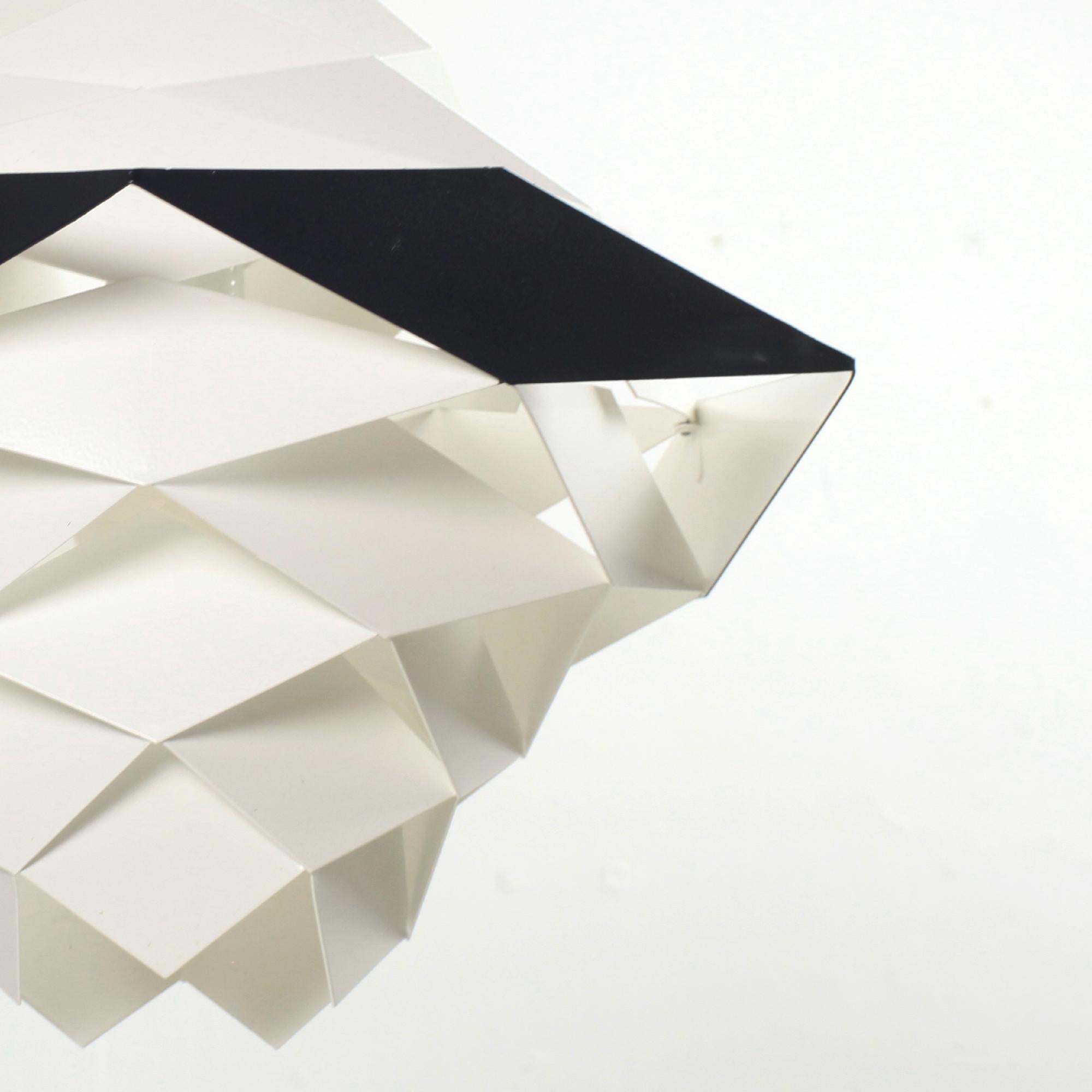 Metal Symfoni Pendant Lamp by Preben Dahl for H Følsgaard Elektro, Denmark, 1960s For Sale