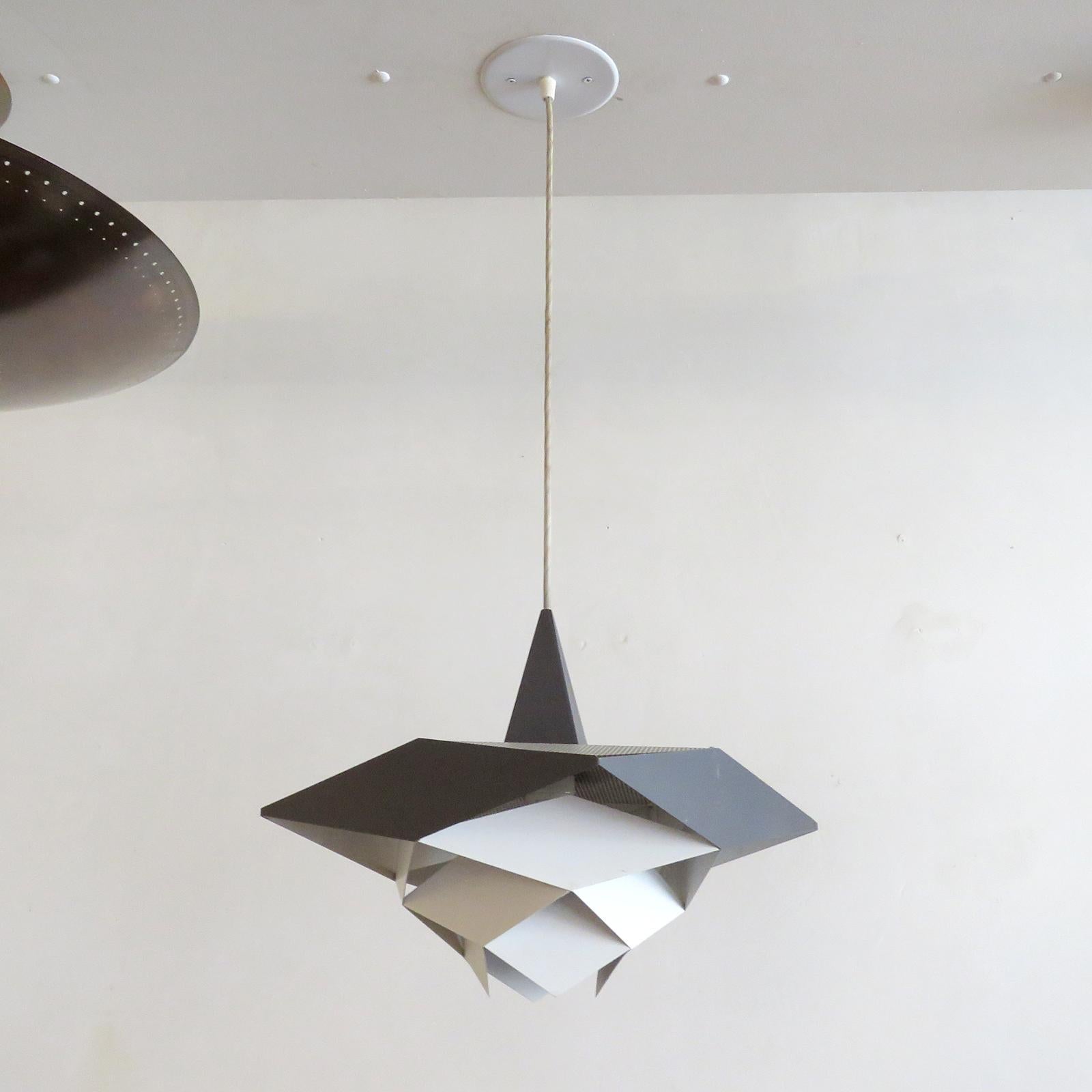 Enameled Symfoni Pendant Light by Preben Dahl for Hans Følsgaard, 1960 For Sale