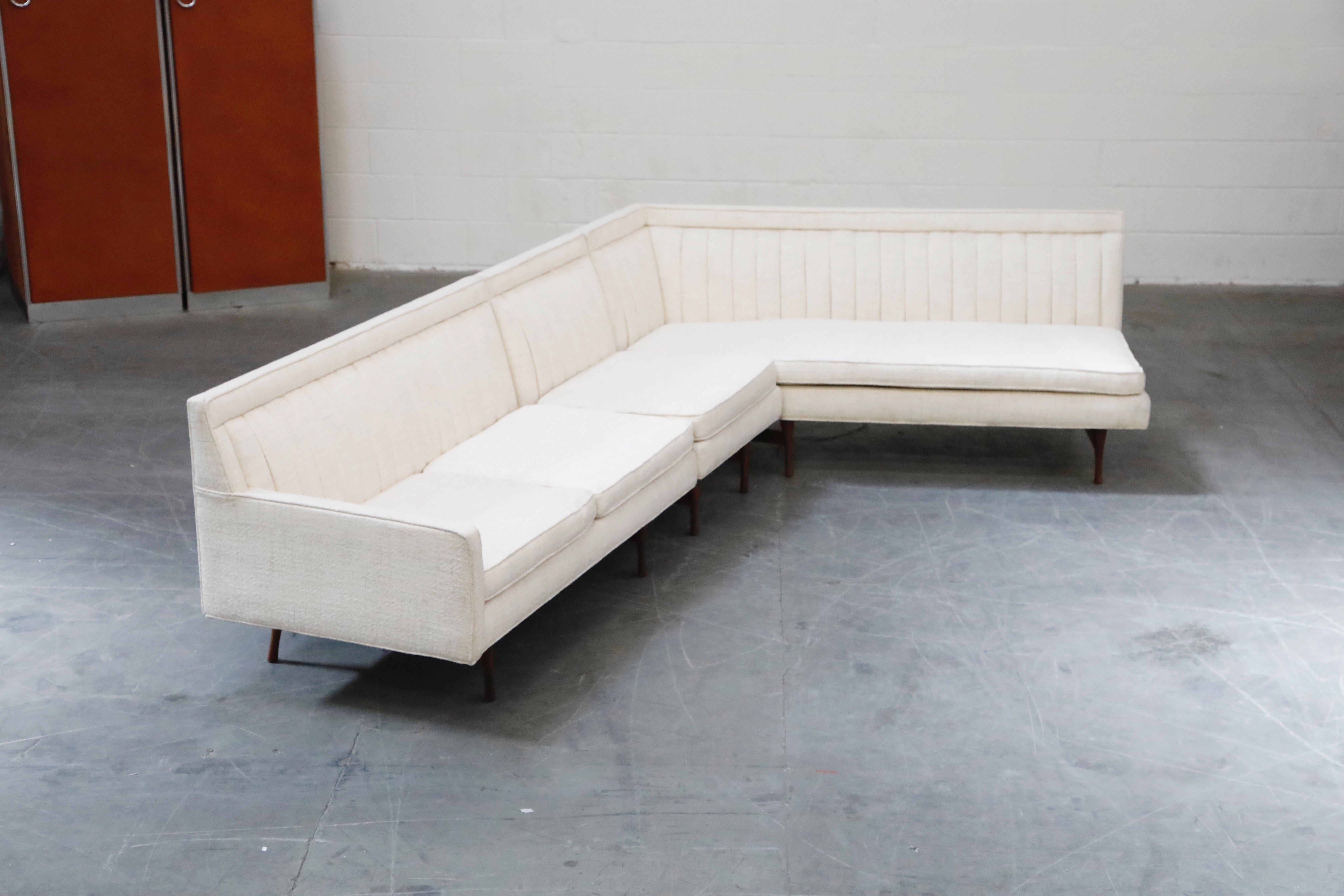 Mid-Century Modern Symmetric Group Sectional Sofa Set by Paul McCobb for Widdicomb, 1960, Signed