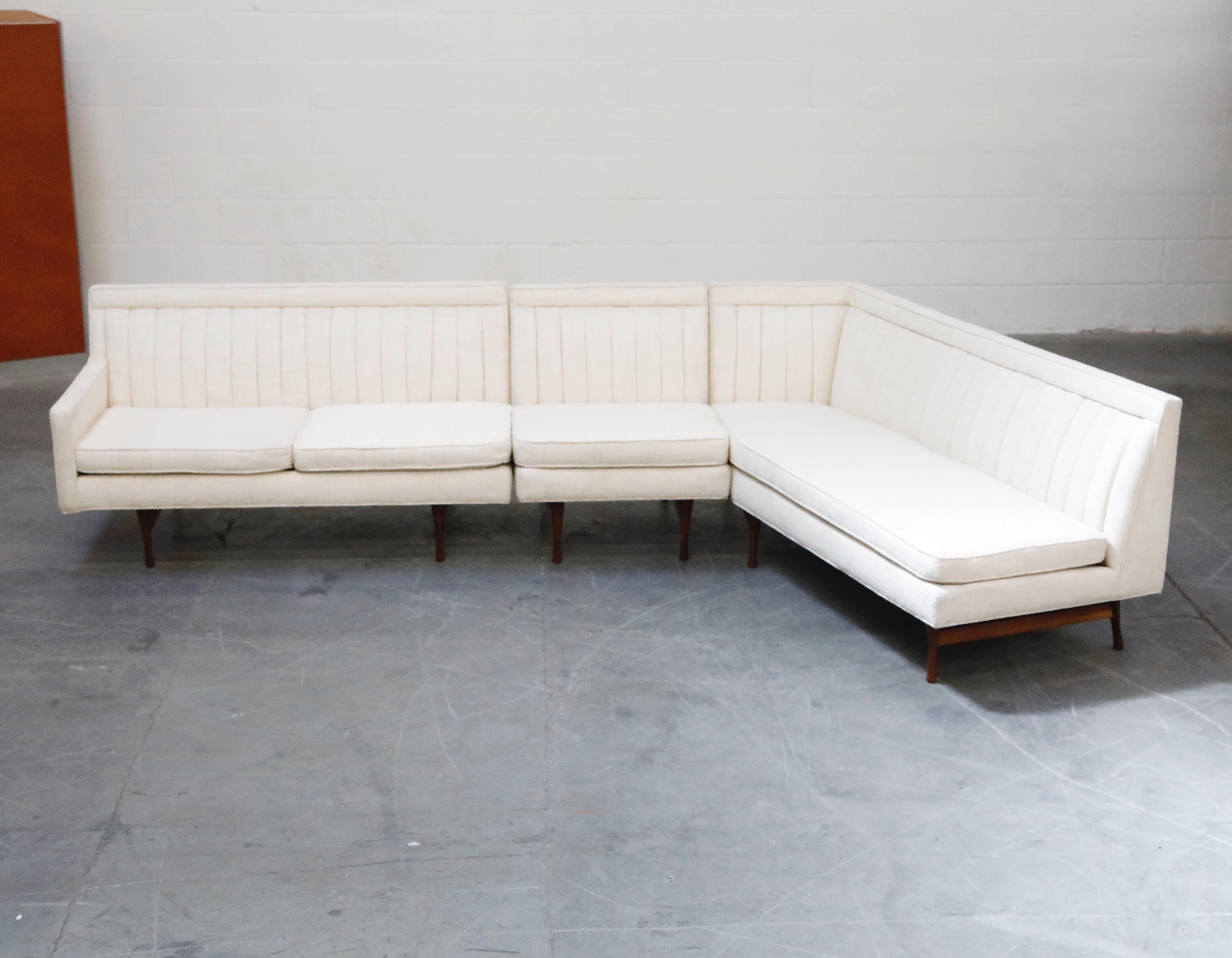 American Symmetric Group Sectional Sofa Set by Paul McCobb for Widdicomb, 1960, Signed