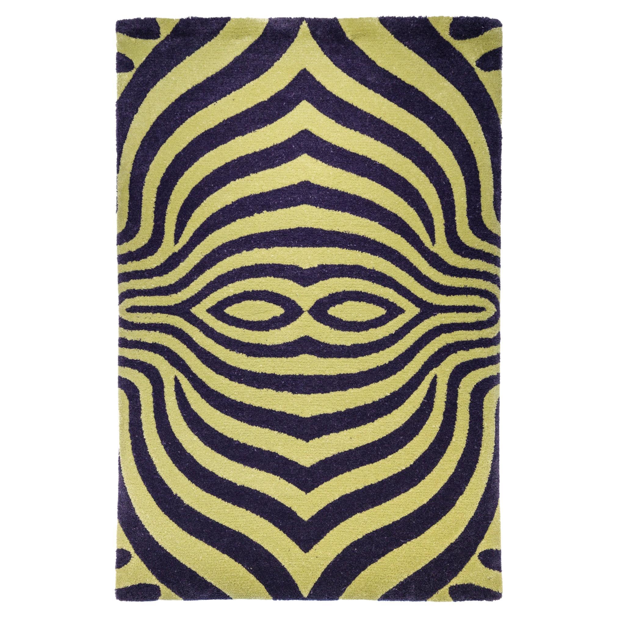 Symmetrical Hanging Tapestry, Tufted New Zealand Wool