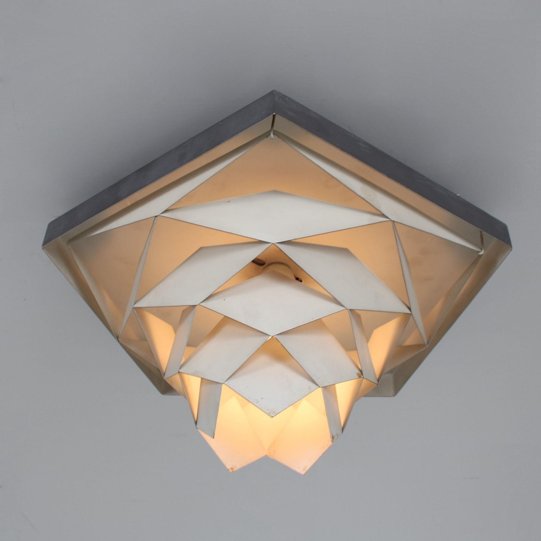 Danish “Sympfoni” Ceiling Lamp by Preben Dahl for Hans Folsgaard, Denmark 1960 For Sale