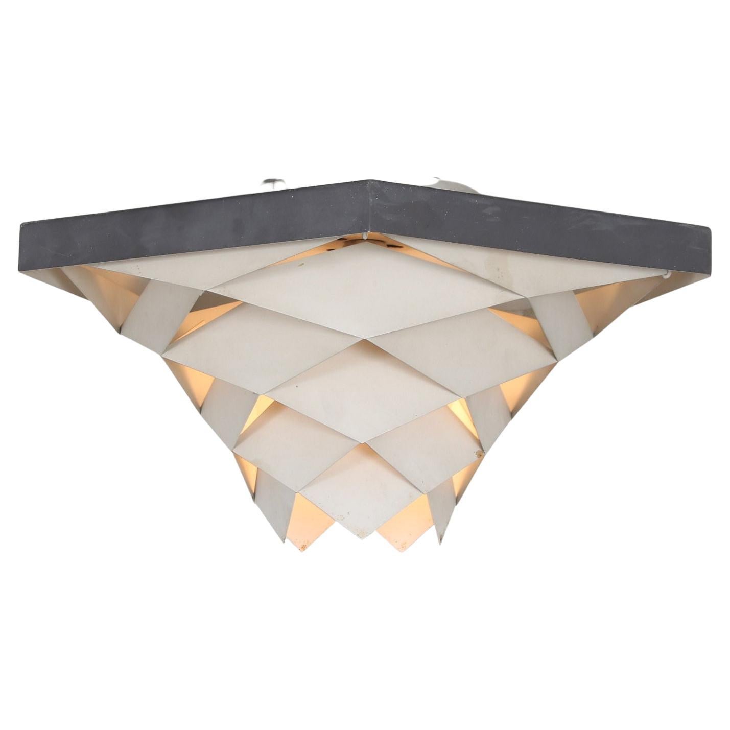 Lampada da soffitto "Sympfoni" di Preben Dahl per Hans Folsgaard, Danimarca 1960 in vendita