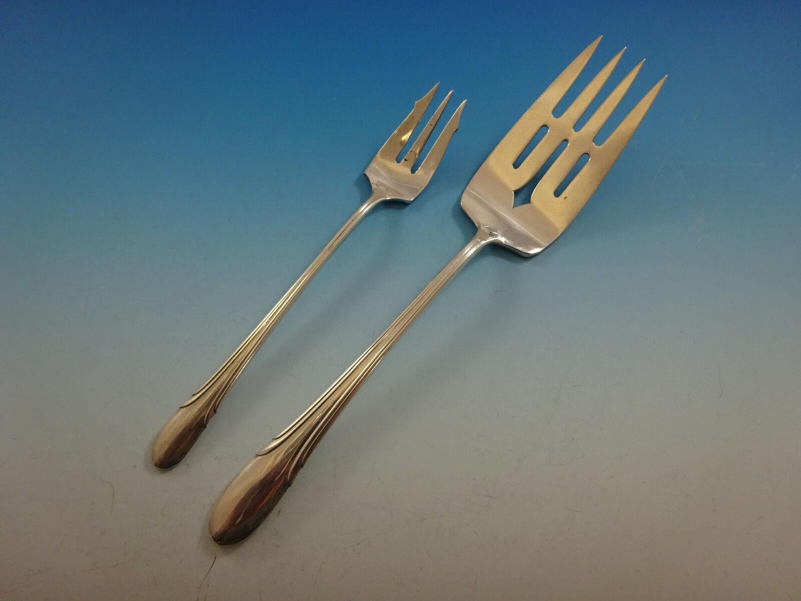 Symphony by Towle Service de couverts pour 12 en argent sterling Ensemble 69 Pieces Excellent état - En vente à Big Bend, WI