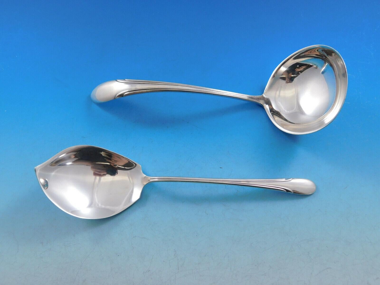 Argent sterling Ensemble de couverts en argent sterling pour 8 personnes 85 pièces, taille dîner Symphony par Towle en vente