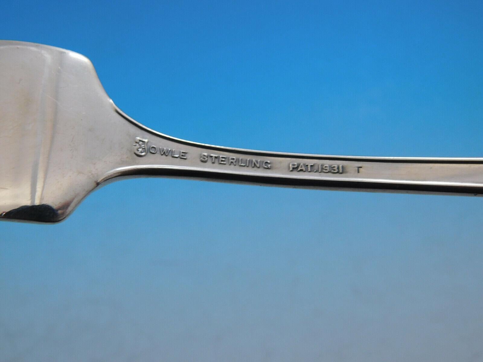 Ensemble de couverts en argent sterling pour 8 personnes 85 pièces, taille dîner Symphony par Towle en vente 4