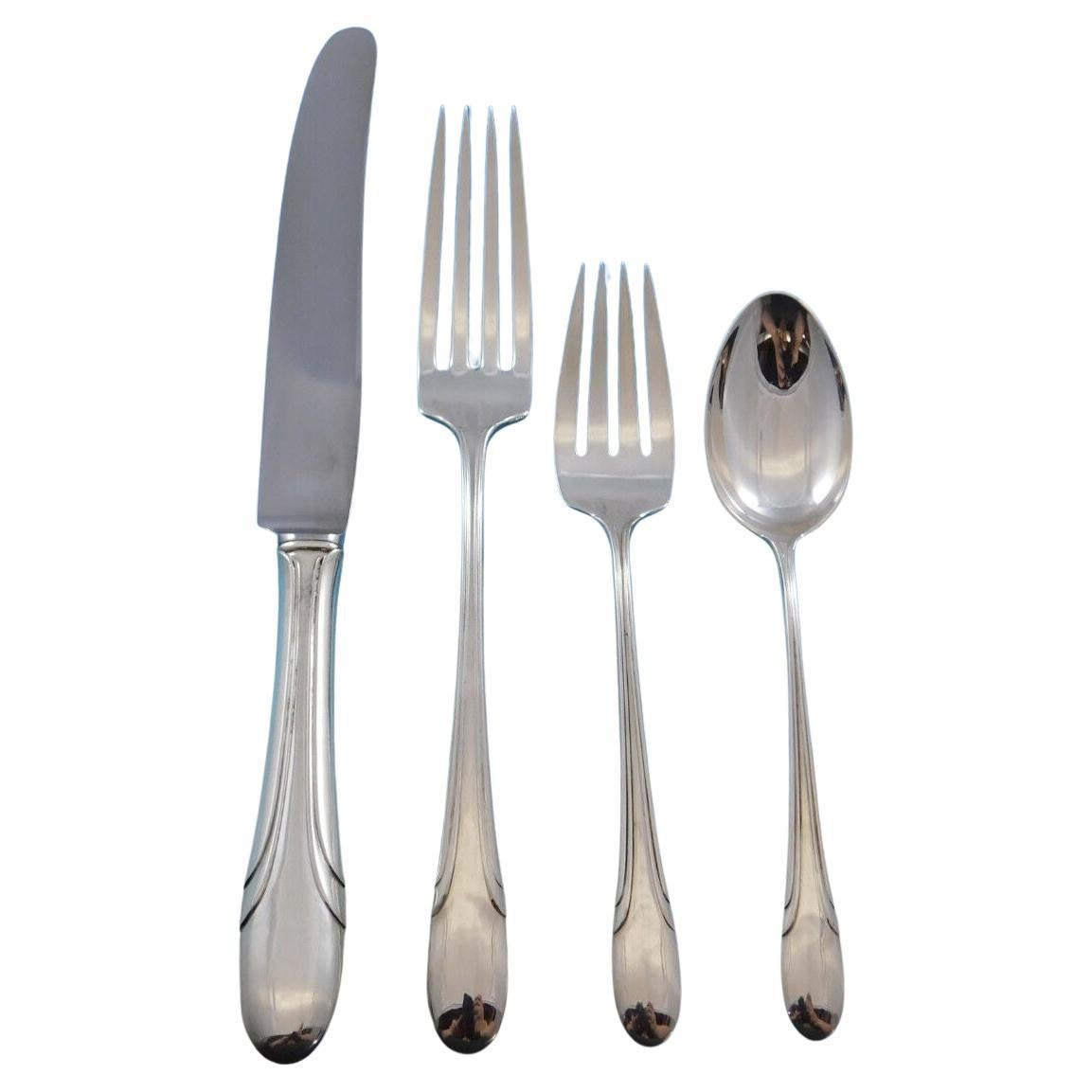 Symphony by Towle Juego de Cubiertos de Plata de Ley para 8 Servicio 85 piezas Tamaño Cena