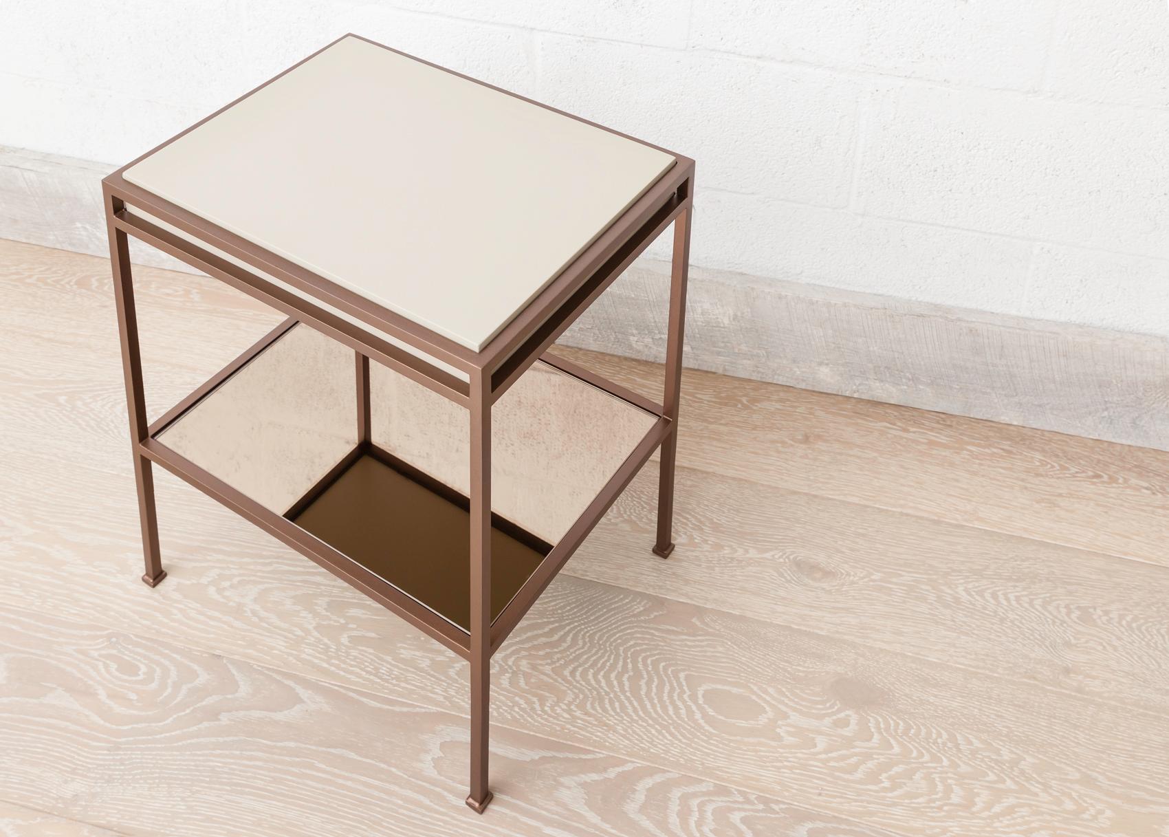 American Customizable Contemporary Side Table - Bar Table by Carbonell Design 