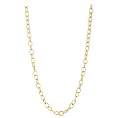Syna 18 Karat Large Yellow Gold Link Chain
