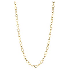 Syna 18 Karat Large Yellow Gold Link Chain