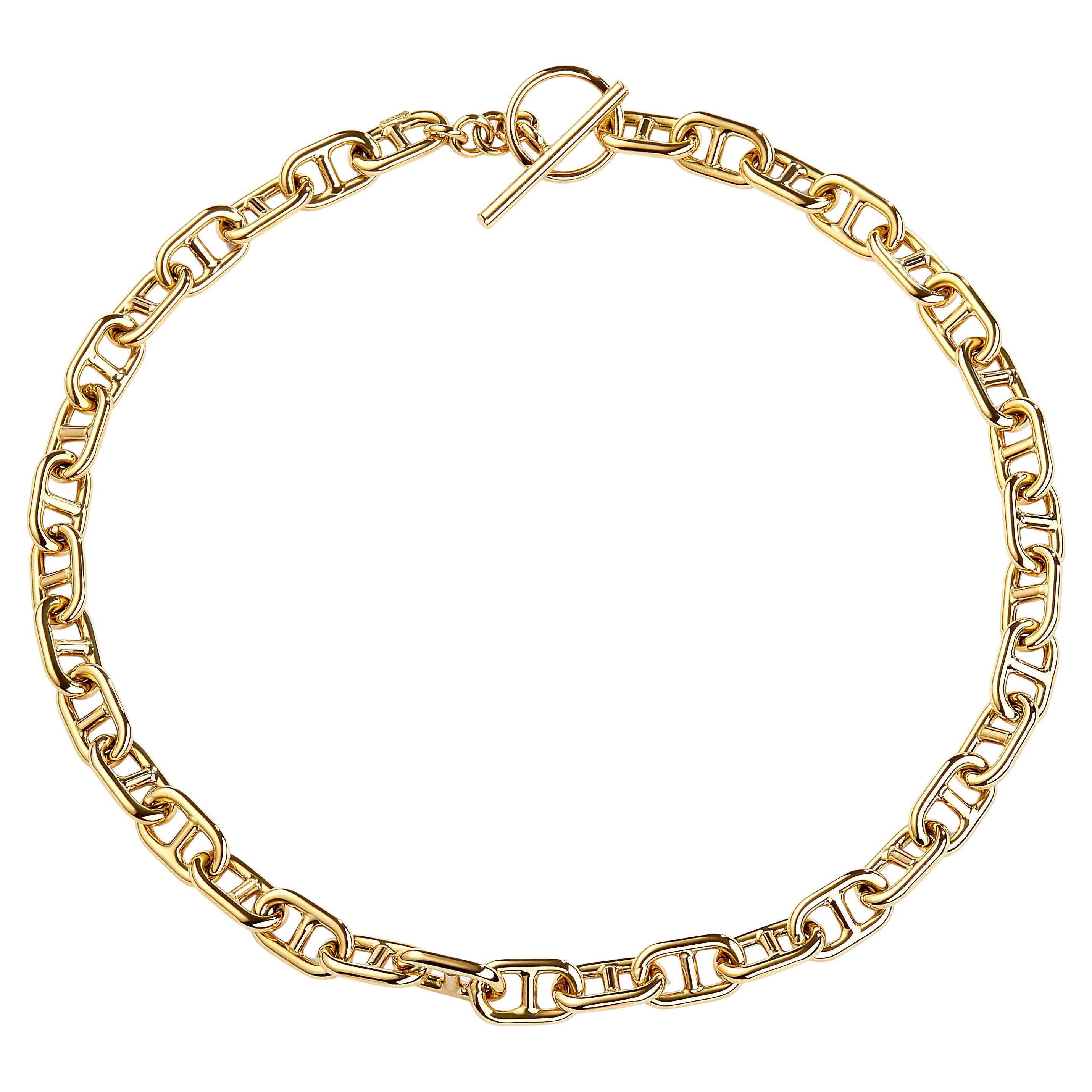 Syna 18 Karat Yellow Gold Geometrix Necklace
