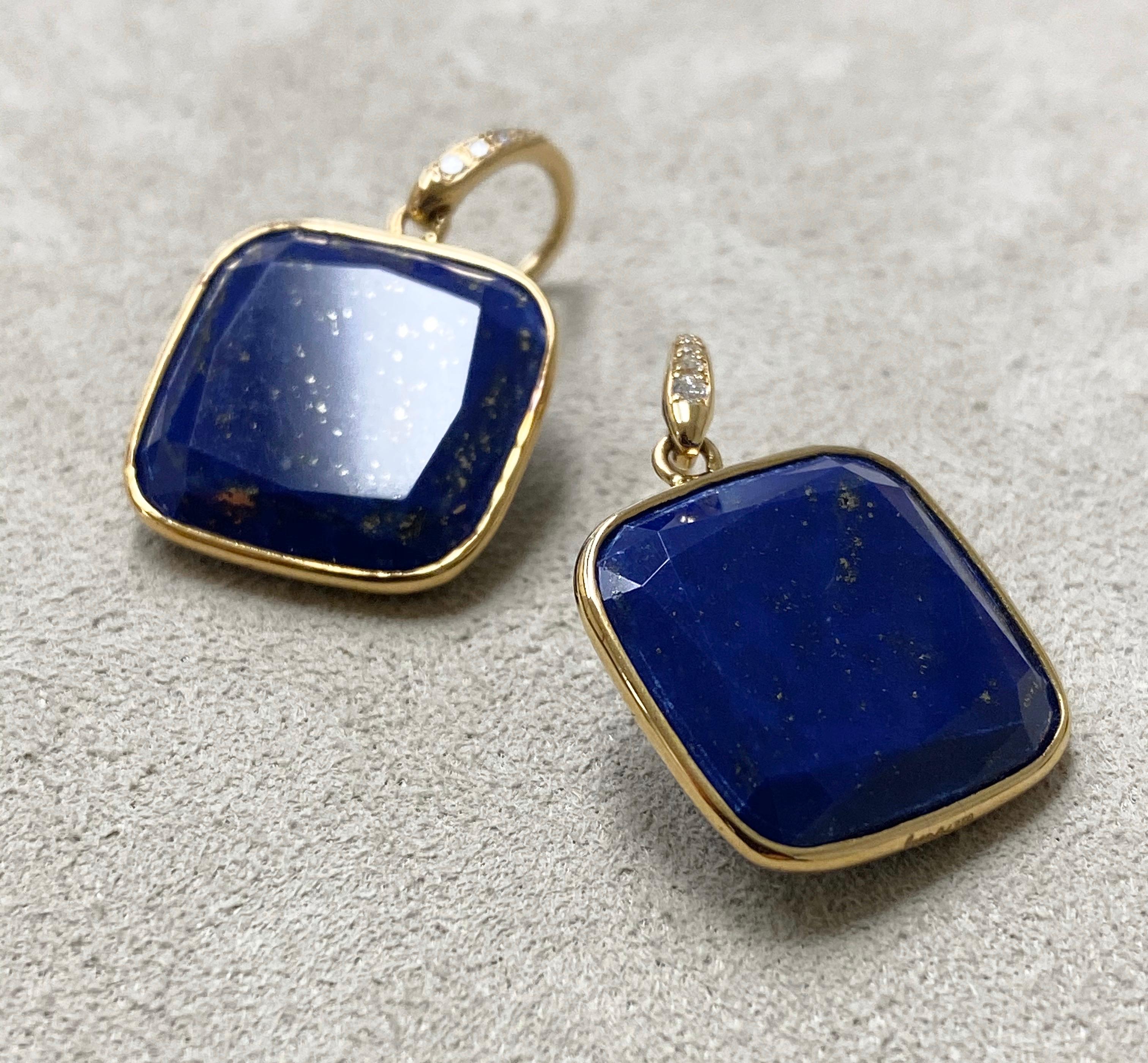 Created in 18kyg
Lapis Lazuli cushions 19.5 cts approx
Diamonds 0.05 ct approx
One of a kind


About the Designers ~ Dharmesh & Namrata

Drawing inspiration from little things, Dharmesh & Namrata Kothari have created an extraordinary and refreshing