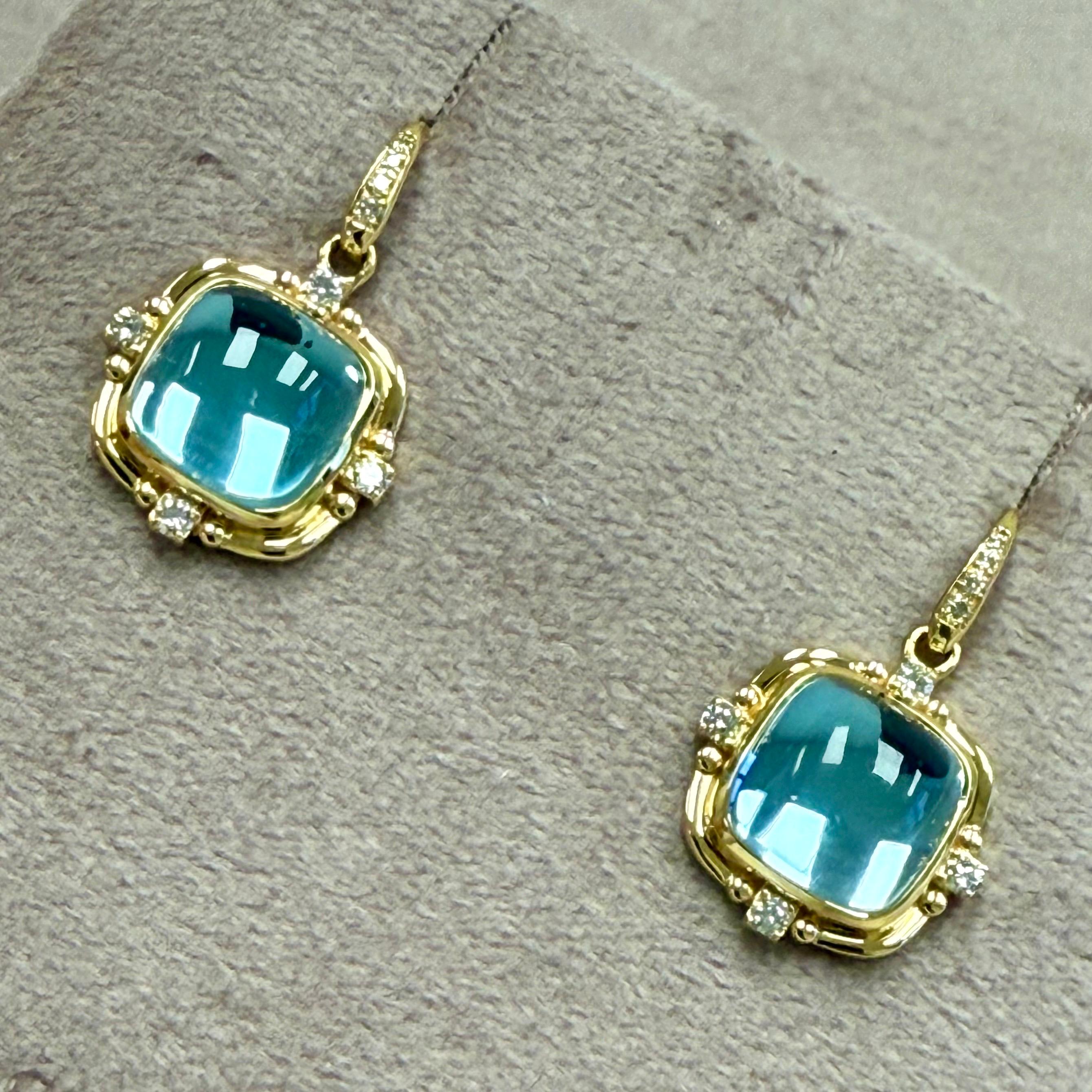 Créé en or jaune 18 carats
Topaze bleue 14 carats environ
Diamants 0,25 carat environ
Fil français pour oreilles percées
Édition limitée




À propos des concepteurs

S'inspirant de petites choses, Jewell et Namrata Kothari ont créé une collection