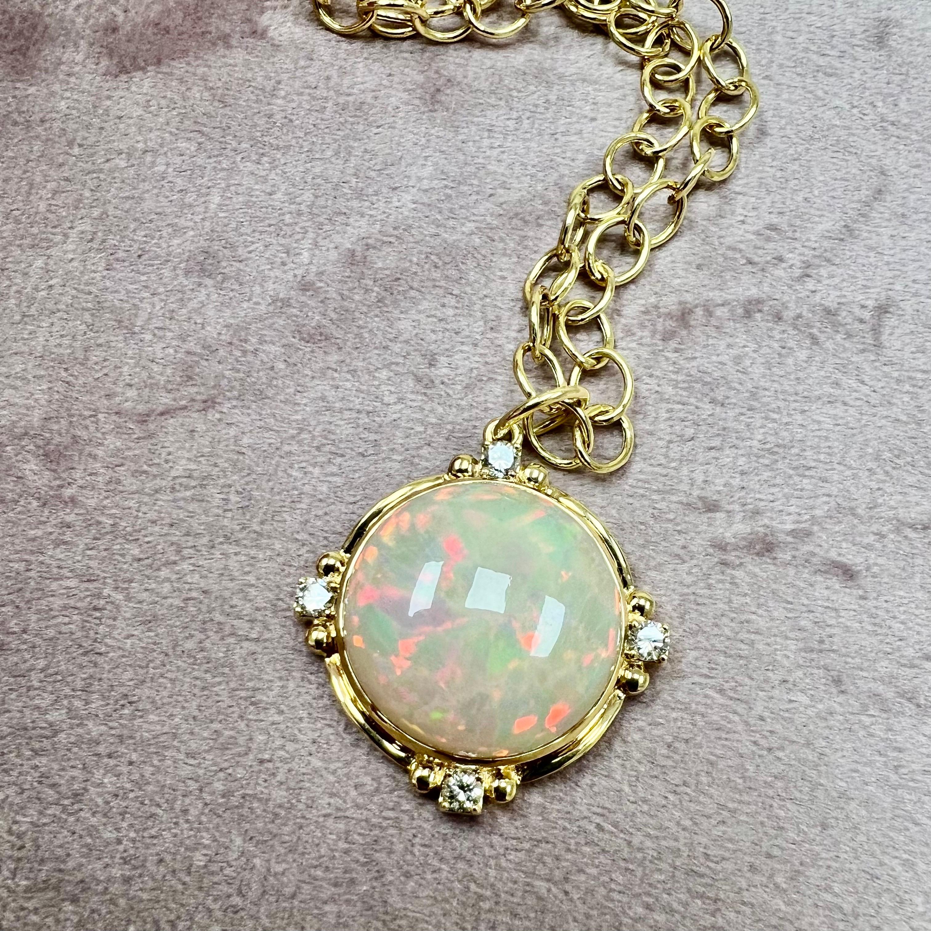 Created in 18 karat yellow gold
Ethiopian Opal 14 carats approx.
Diamonds 0.35 carat approx.
Chain sold separately
Limited edition



About the Designers ~ Dharmesh & Namrata

Drawing inspiration from little things, Dharmesh & Namrata Kothari have