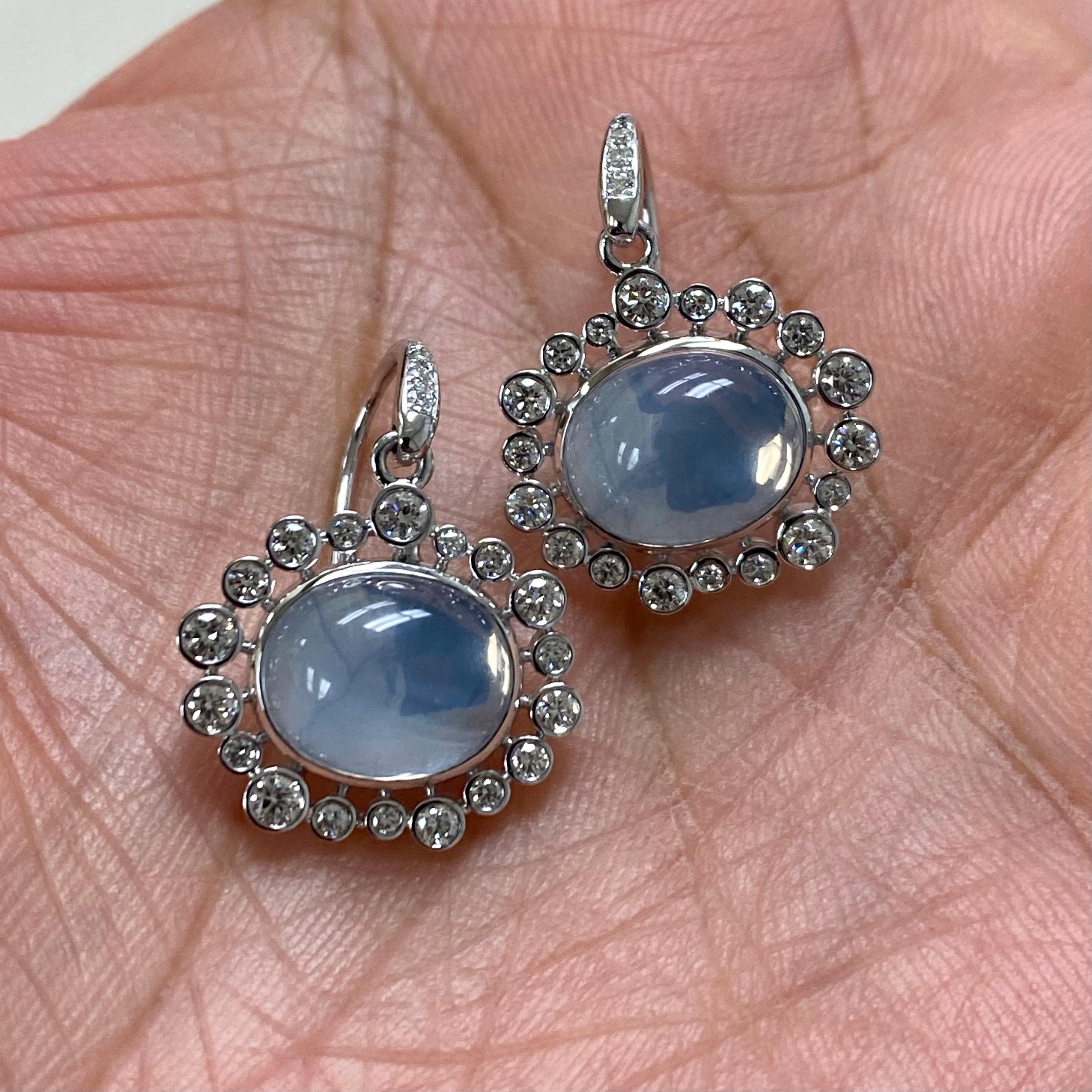 Created in 18 karat white gold
Champagne diamonds 0.80 carat approx.
Moon quartz 7.50 carats approx.
French wire for pierced ears
Limited Edition


About the Designers

Drawing inspiration from little things, Dharmesh & Namrata Kothari have created