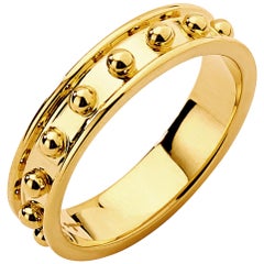 Syna Yellow Gold Band