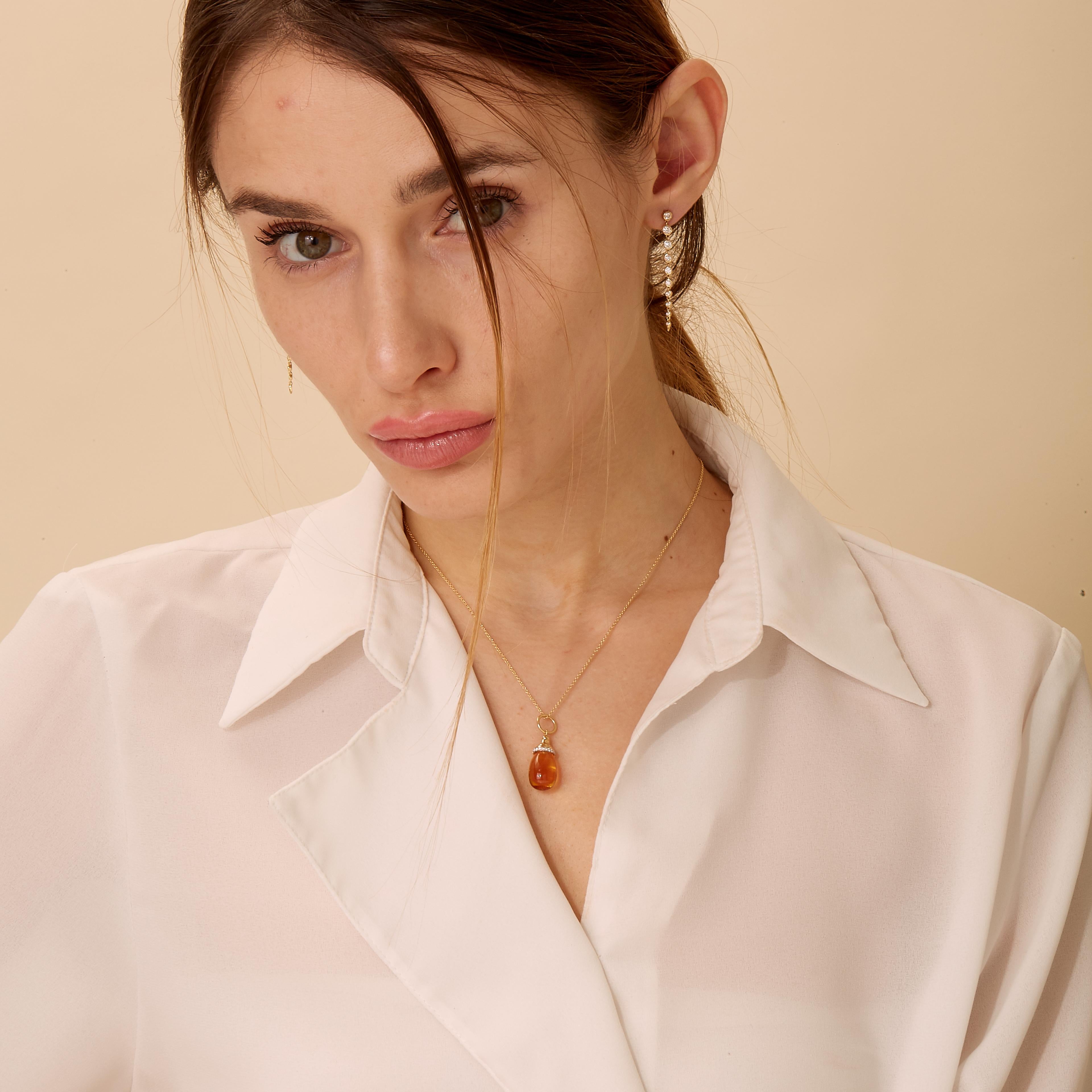 jolie citrine necklace