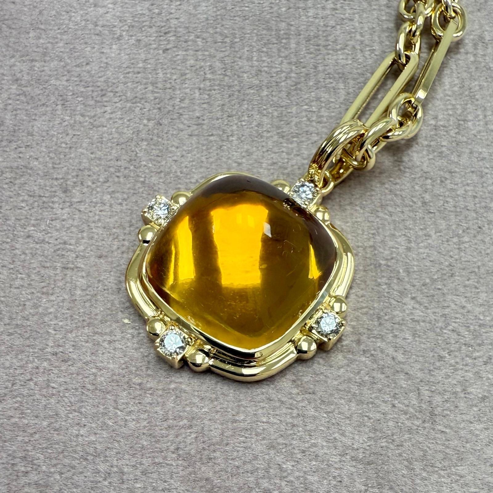 Creato in oro giallo 18 carati
Citrino 18 carati circa.
Diamanti 0,26 carati circa.
Catena venduta separatamente
Edizione limitata



 Informazioni sui designer ~ Dharmesh & Namrata

Traendo ispirazione dalle piccole cose, Dharmesh & Namrata Kothari
