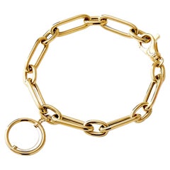 Syna Gelbgold Cosmic Weiß-Achat-Armband