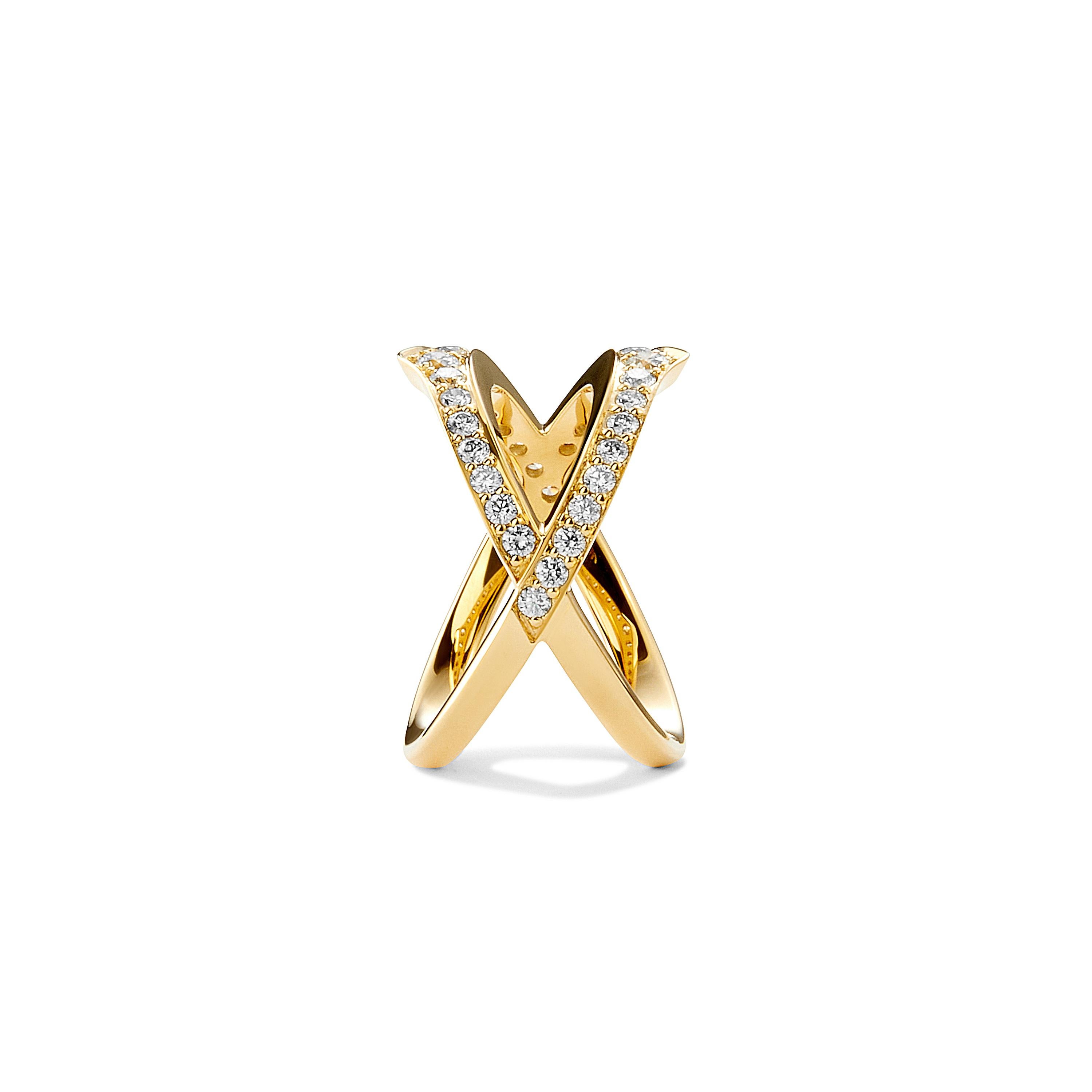 Created in 18 karat yellow gold
Diamonds 0.60 carat approx.
Ring size US 7, can be sized as required



About the Designers ~ Dharmesh & Namrata

Drawing inspiration from little things, Dharmesh & Namrata Kothari have created an extraordinary and