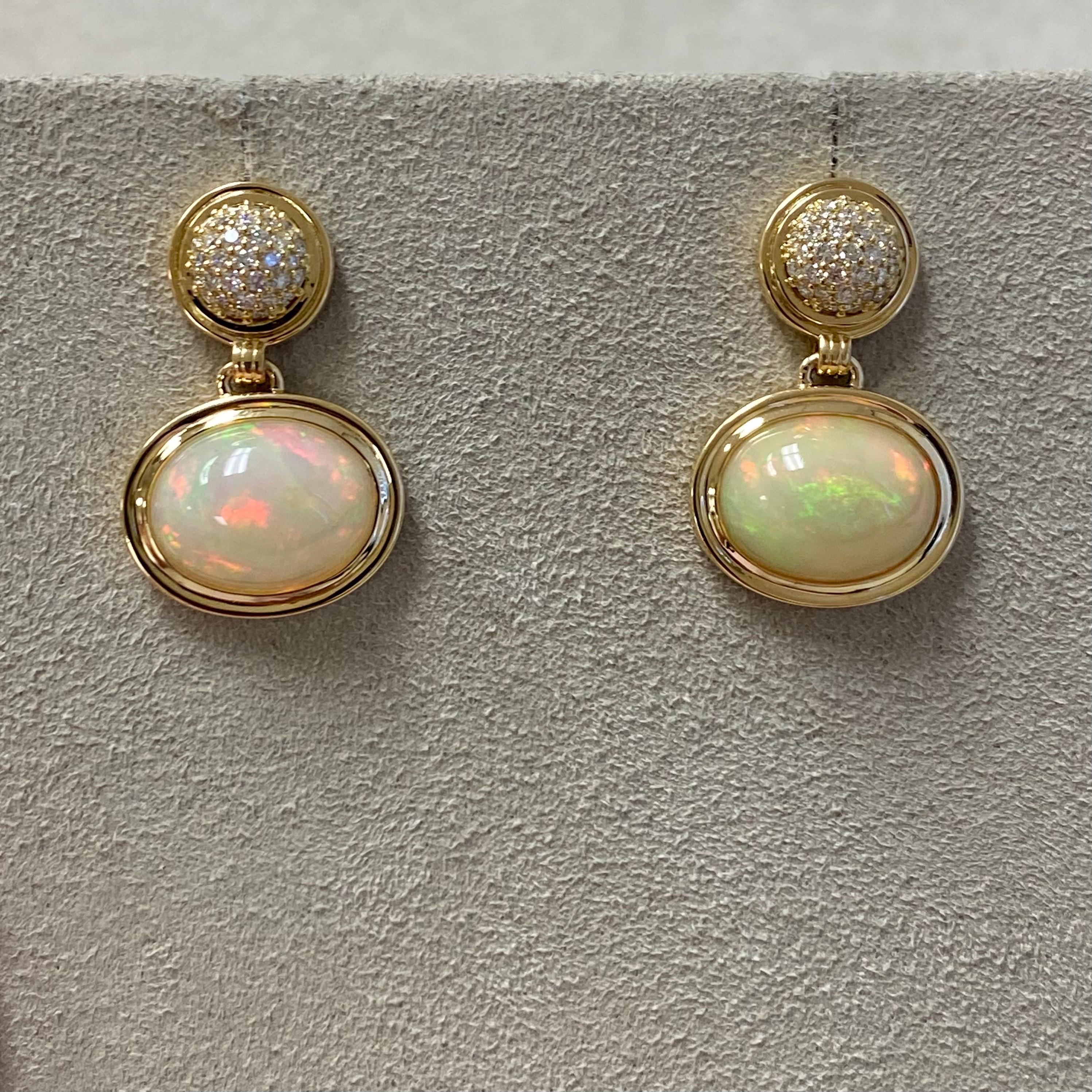 Created in 18 karat yellow gold
Ethiopian Opal 9 carats approx.
Champagne Diamonds 0.40 carat approx.
18kyg Butterfly backs
Limited Edition


About the Designers

Drawing inspiration from little things, Dharmesh & Namrata Kothari have created an