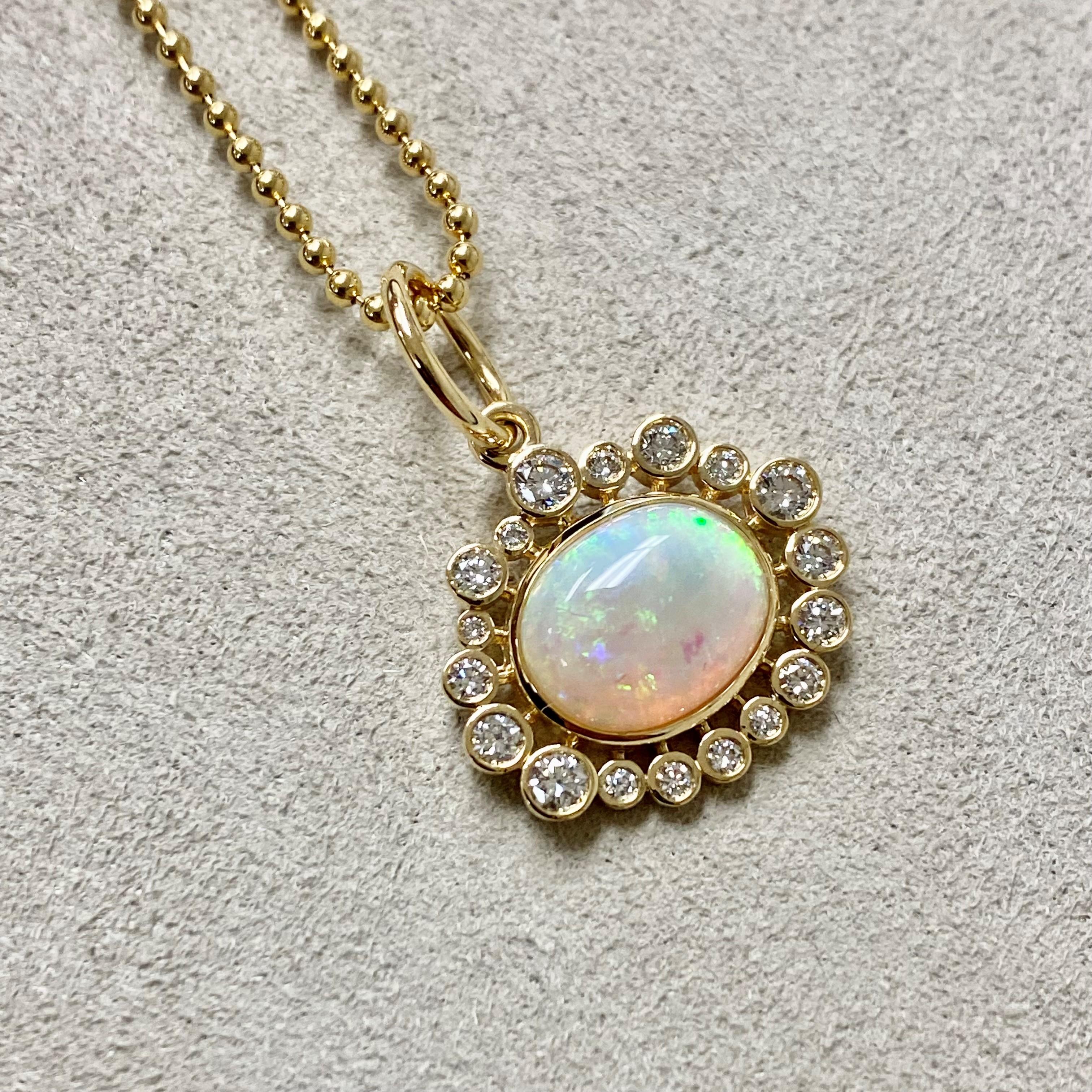 opal pendant settings