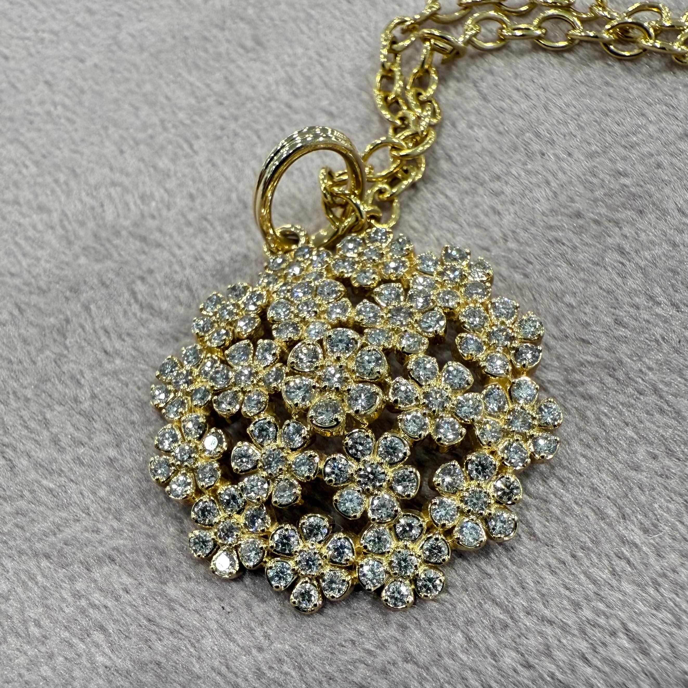Created in 18 karat yellow gold
Diamonds 1.35 carats approx.
Chain sold separately

 About the Designers ~ Dharmesh & Namrata

Drawing inspiration from little things, Dharmesh & Namrata Kothari have created an extraordinary and refreshing collection