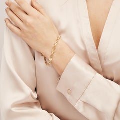 Syna Bracelet géométrique en or jaune