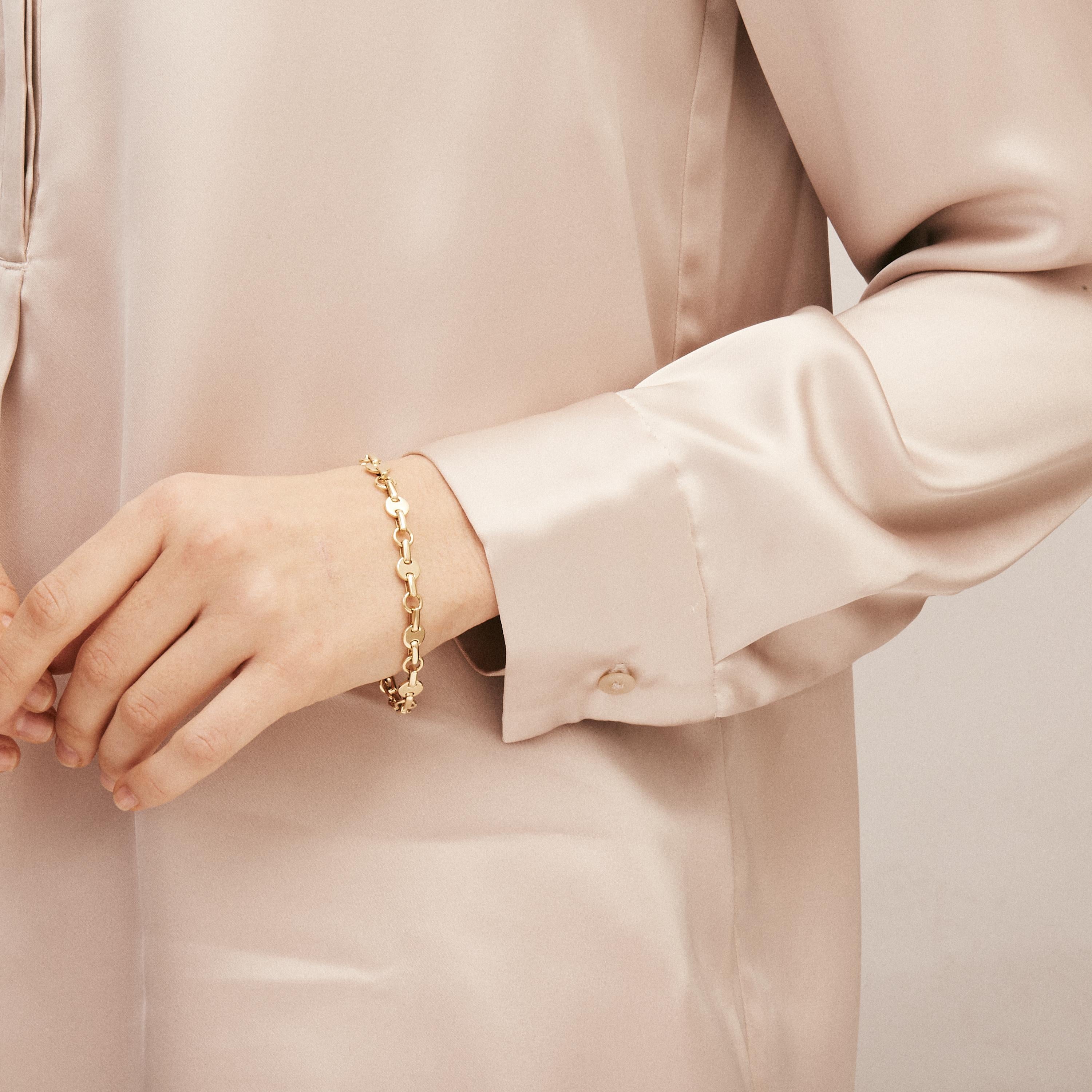 Contemporaneo Bracciale Syna Geometrix in oro giallo in vendita