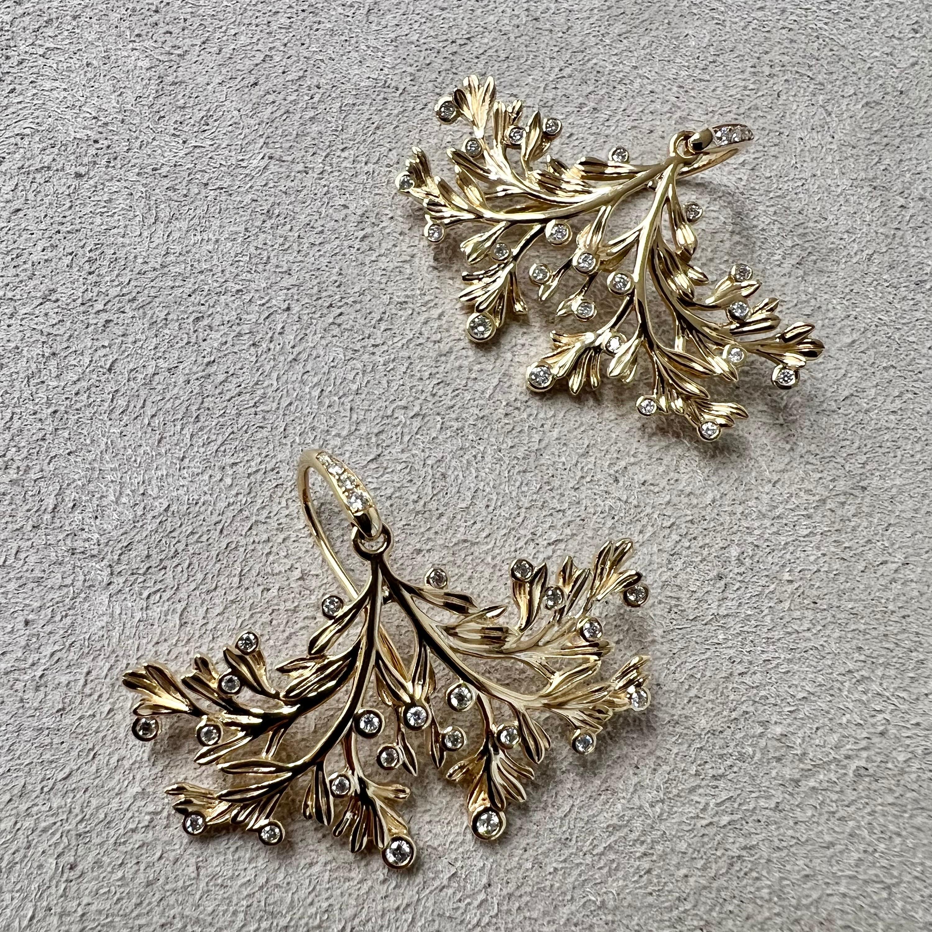 Created in 18 karat yellow gold
Champagne diamonds 0.35 carat approx.
French wire for pierced ears
Limited edition


About the Designers ~ Dharmesh & Namrata

Drawing inspiration from little things, Dharmesh & Namrata Kothari have created an