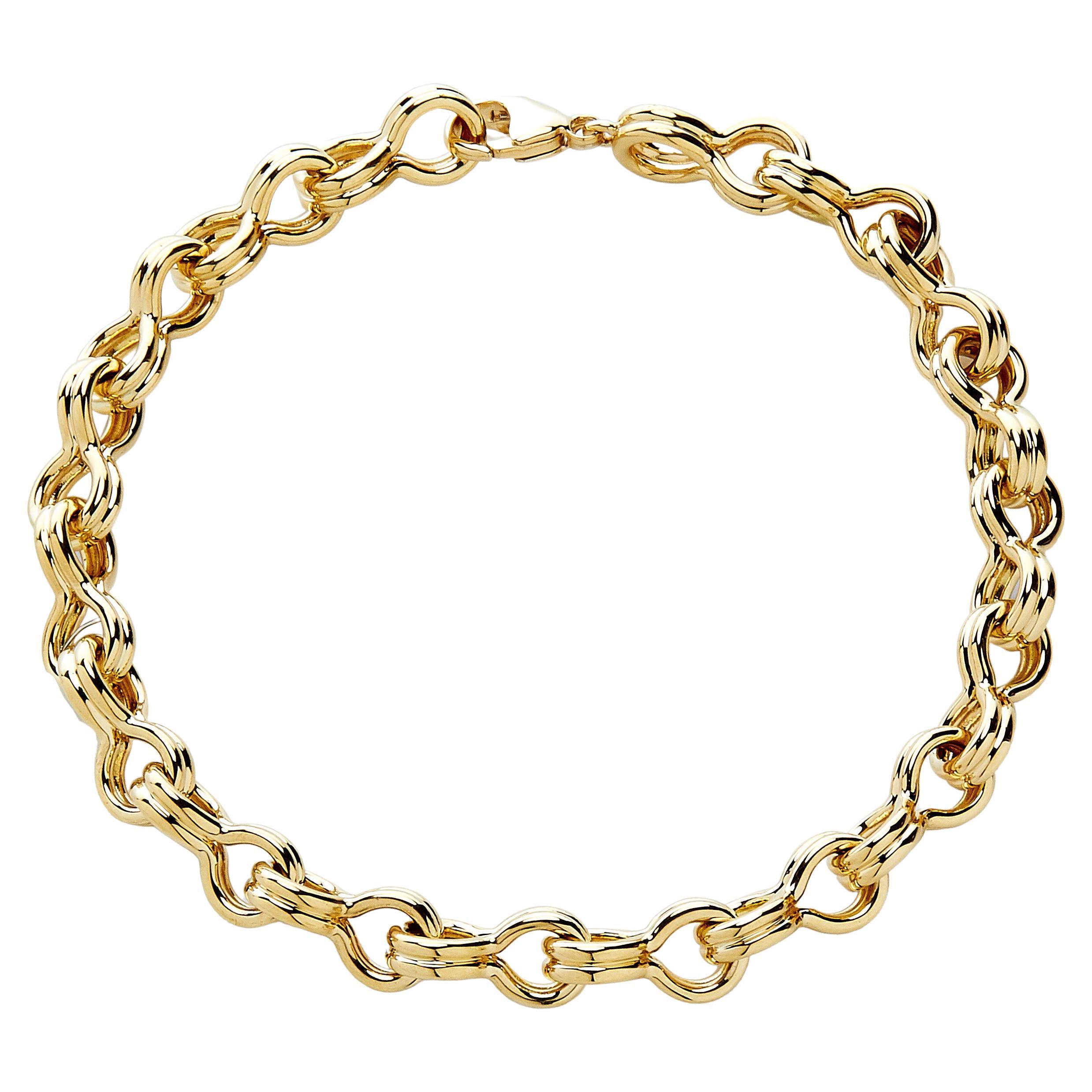 Gelbgold-Gliederarmband von Gelbgold