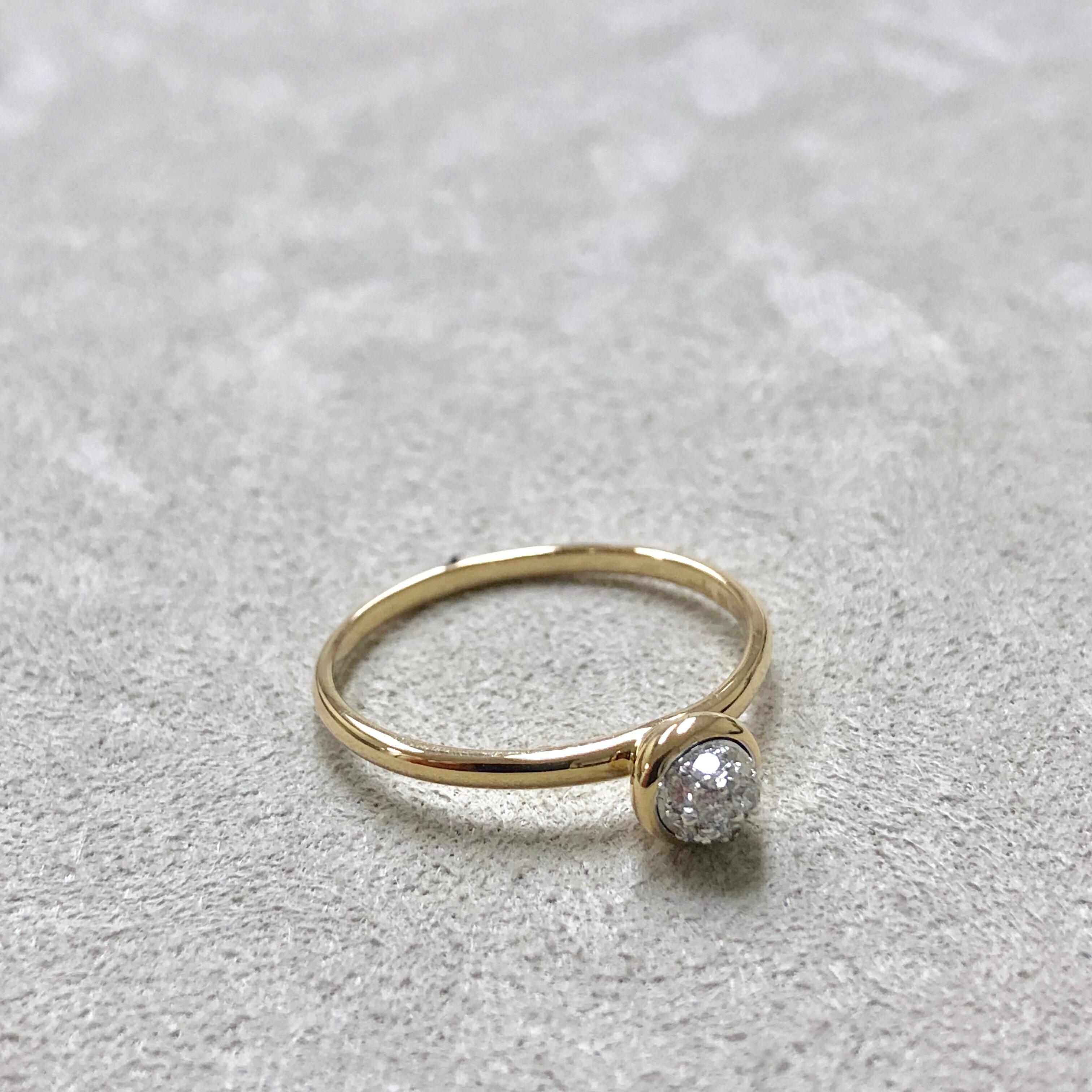 mini engagement ring