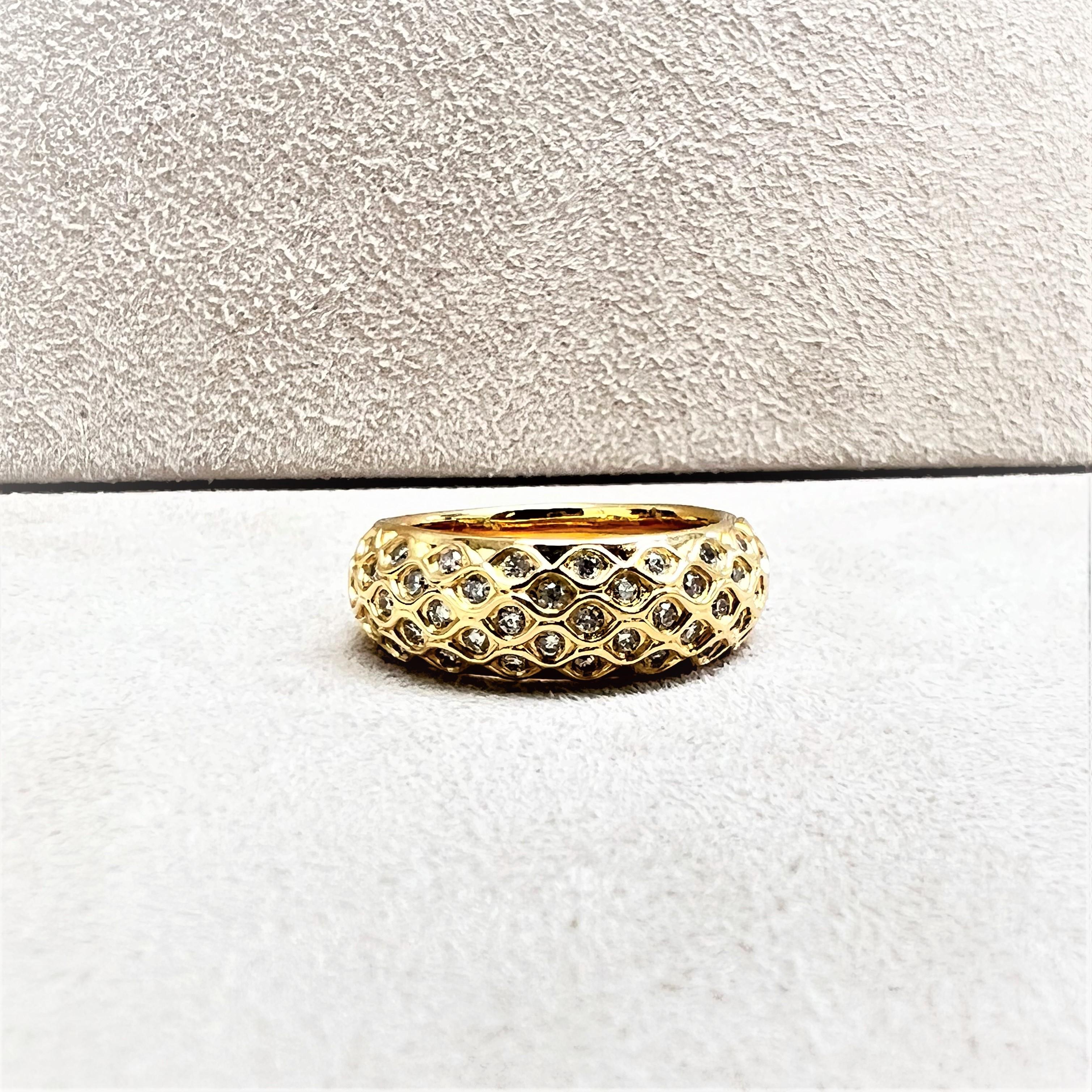 Contemporain Syna Bracelet Mogul en or jaune et diamants en vente