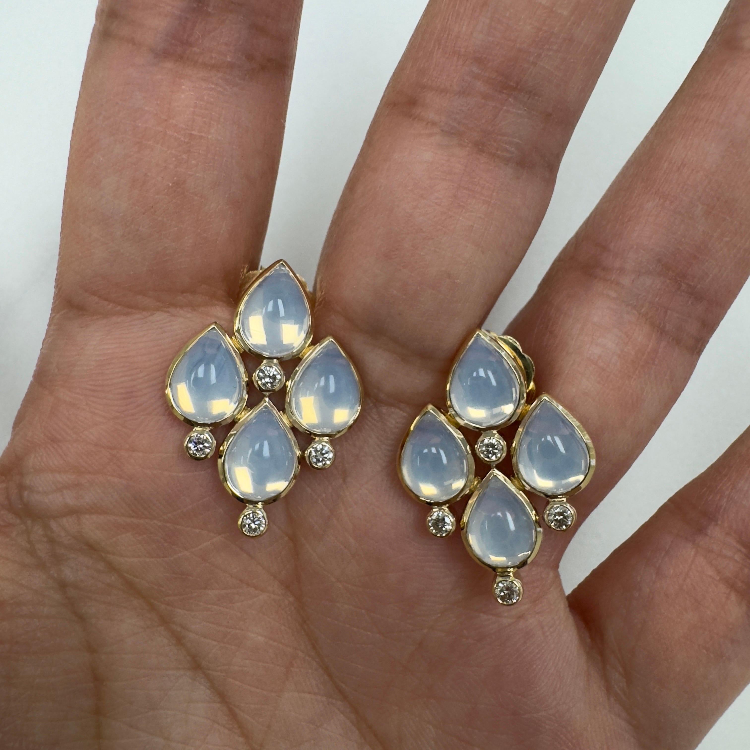 Créé en or jaune 18 carats
Quartz lunaire 9 carats environ
Diamants 0,25 carat environ
Dos de papillon 18kyg
Peut être porté sous différents angles
Edition limitée



À propos des concepteurs ~ Dharmesh & Namrata

S'inspirant de petites choses,