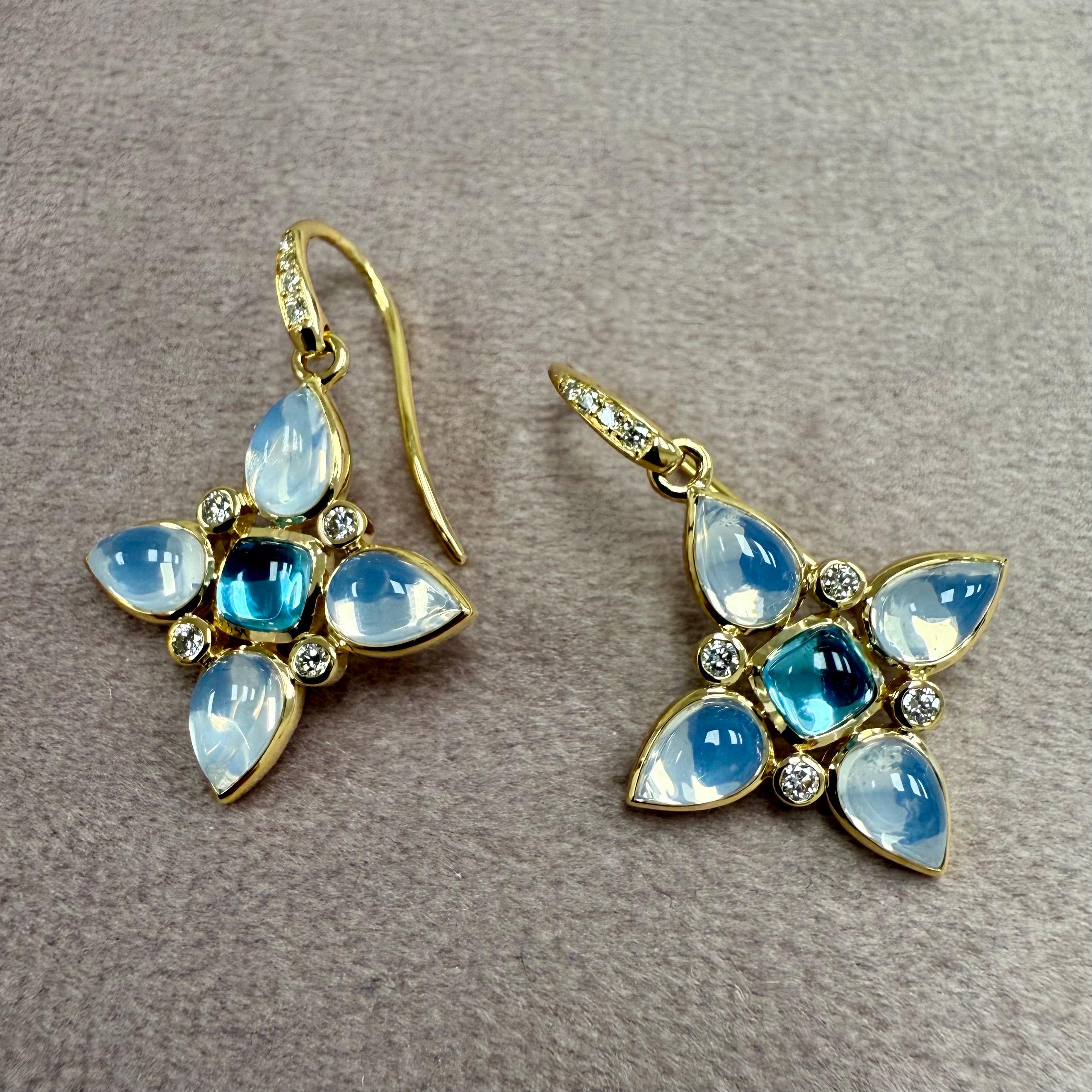 Creato in oro giallo 18 carati
Quarzo lunare 4 carato circa.
Topazio blu 1 carato circa.
Diamanti 0,20 carati circa.
Filo francese per orecchie forate
Edizione limitata




Informazioni sui designer

Traendo ispirazione dalle piccole cose, Dharmesh