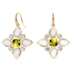 Pendientes de peridoto