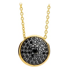 Syna Yellow Gold Necklace with Diamonds