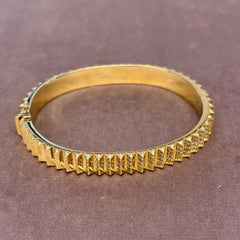Pulsera «Illusion» ovalada de Syna en oro amarillo con diamantes
