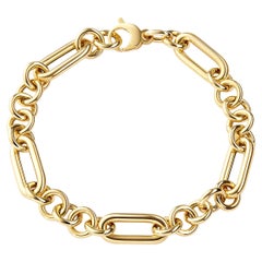 Pulsera clip Syna de oro amarillo