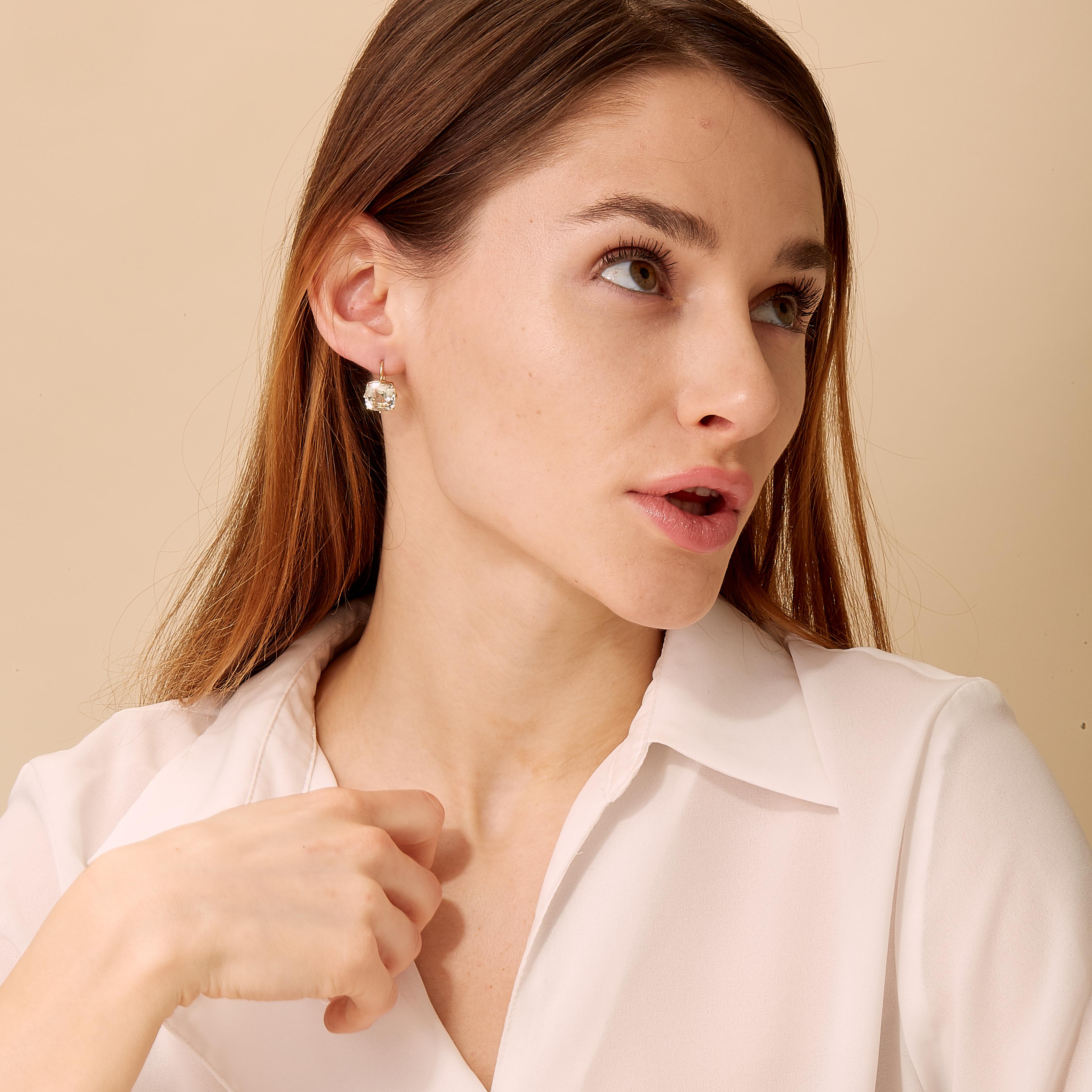 Created in 18 karat yellow gold
Prasiolite quartz 8 carats approx.
French wire for pierced ears
Limited Edition


About the Designers

Drawing inspiration from little things, Dharmesh & Namrata Kothari have created an extraordinary and refreshing