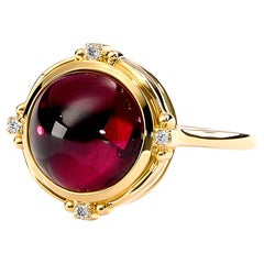 Garnet Cocktail Rings
