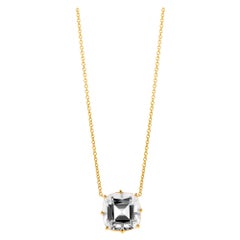 Syna Yellow Gold Rock Crystal Necklace