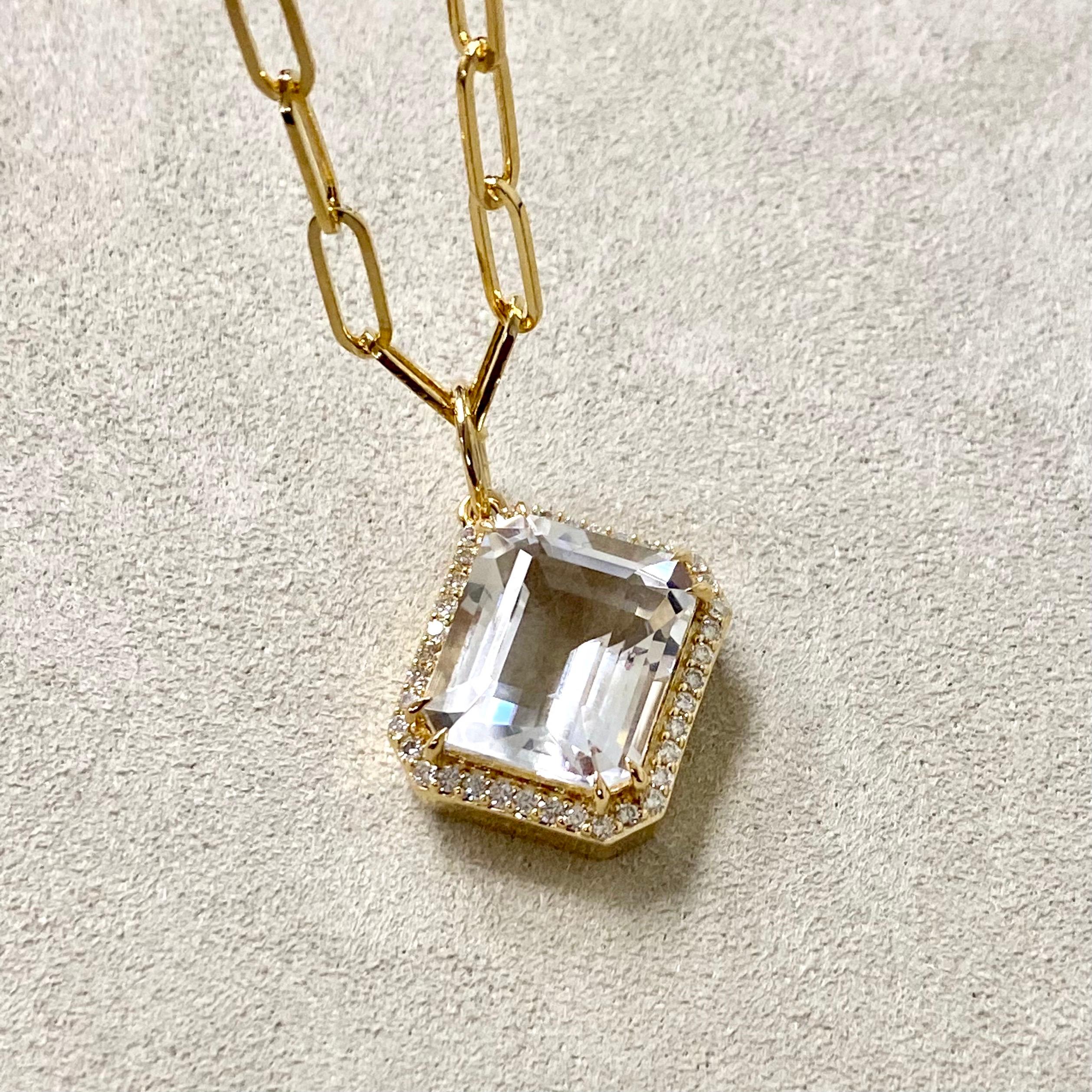 Created in 18k yellow gold
Rock crystal 9 carats approx.
Champagne diamonds 0.40 carat approx.
Chain sold separately 


About the Designers ~ Dharmesh & Namrata

Drawing inspiration from little things, Dharmesh & Namrata Kothari have created an