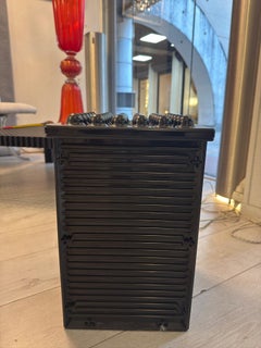 Synthesis Waste Paper Basket with Ashtray – 1973 by Ettore Sottsass