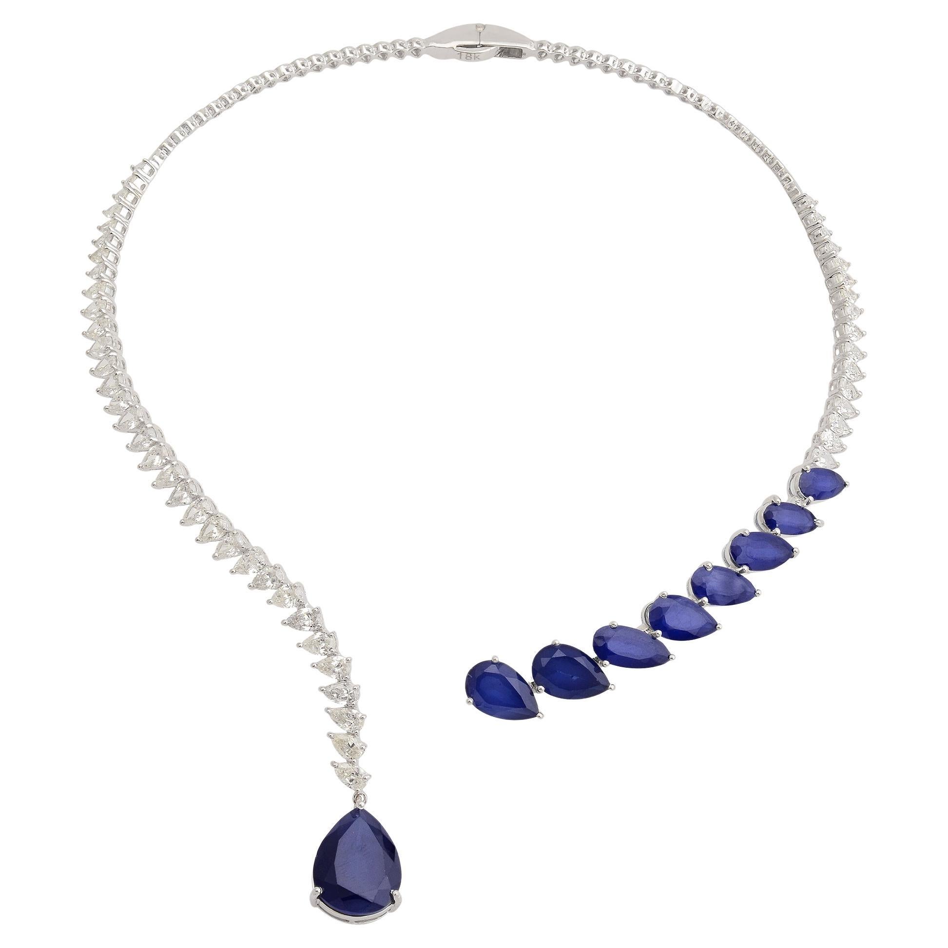 Blue Sapphire More Necklaces