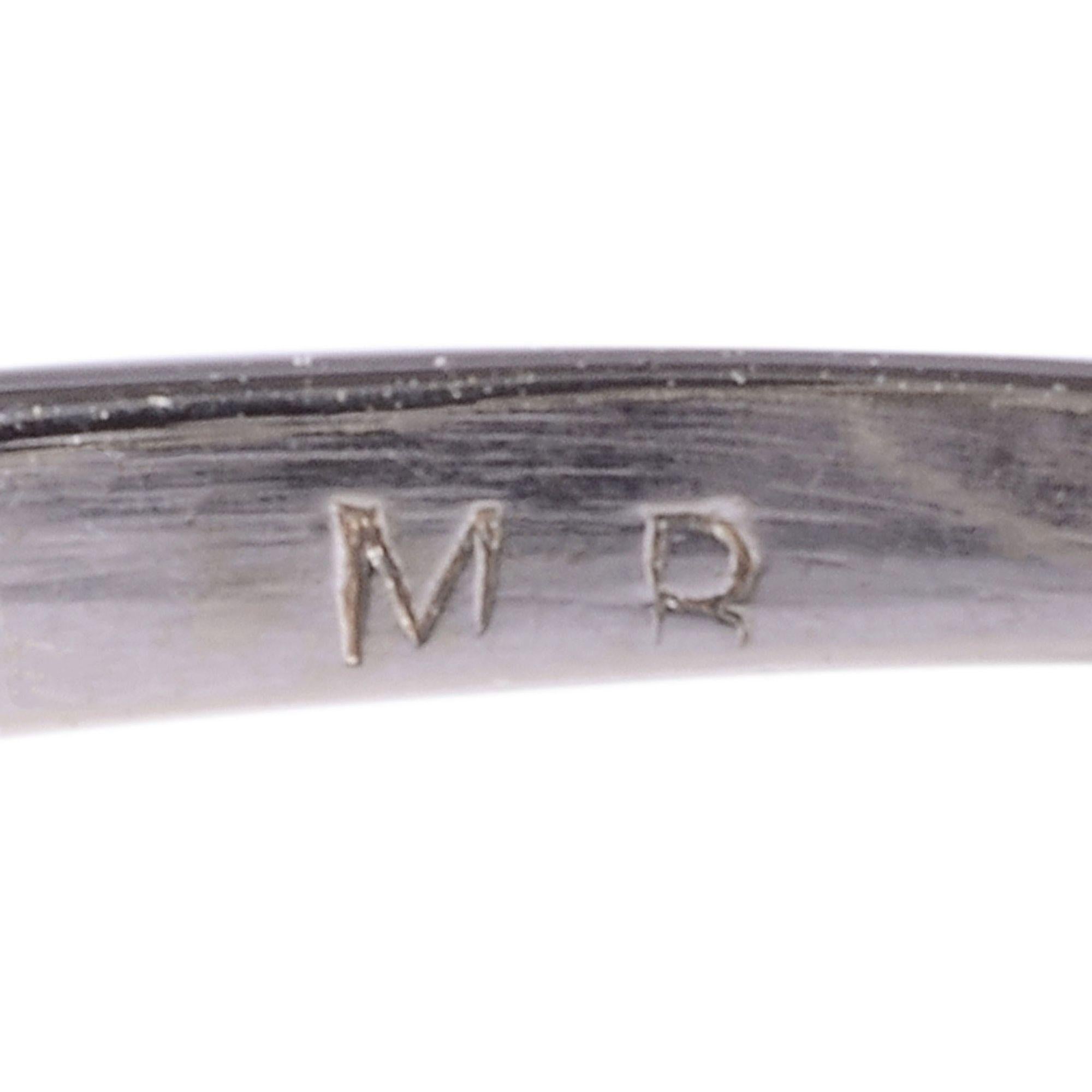 Ring mit synthetischem Sternsaphir und Diamant im Zustand „Gut“ im Angebot in Solvang, CA