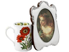 Antique Edwardian Sterling Silver Synyer & Beddoes Photograph Frame