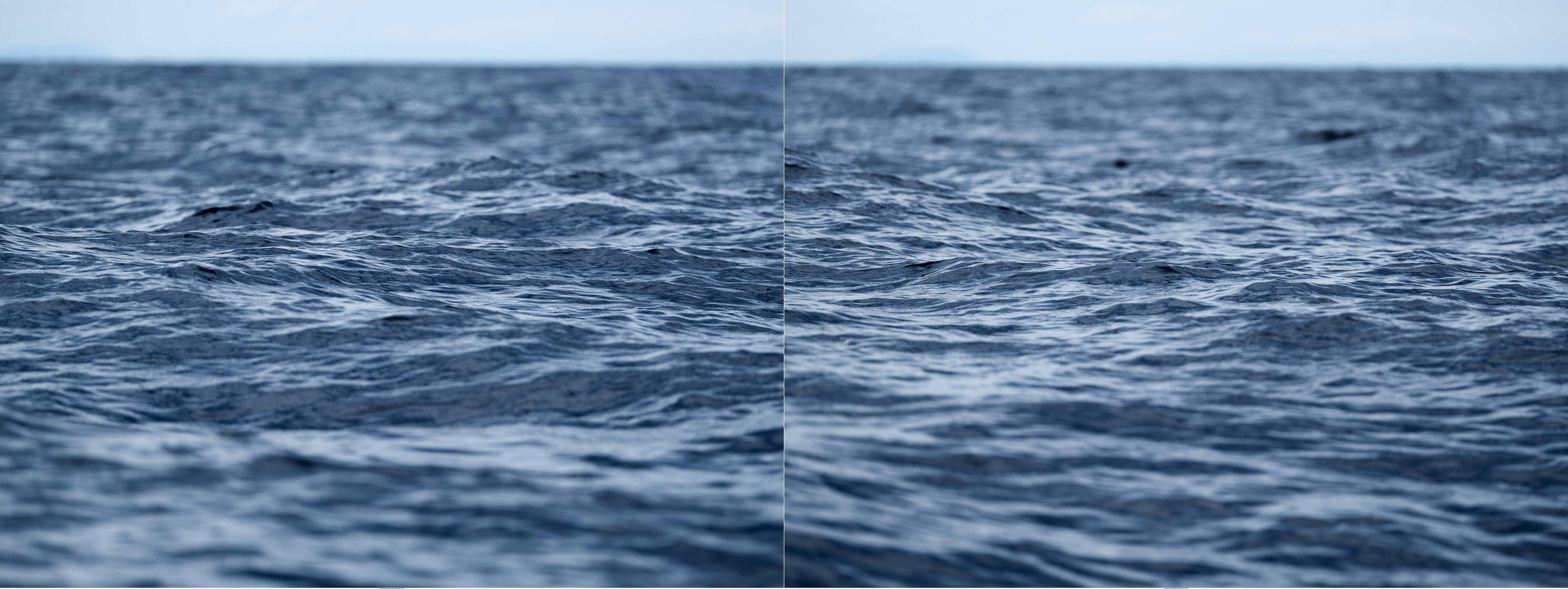 Color Photograph Syoin Kajii - Sans titre, de la série NAMI II, DDZ1-DDZ2